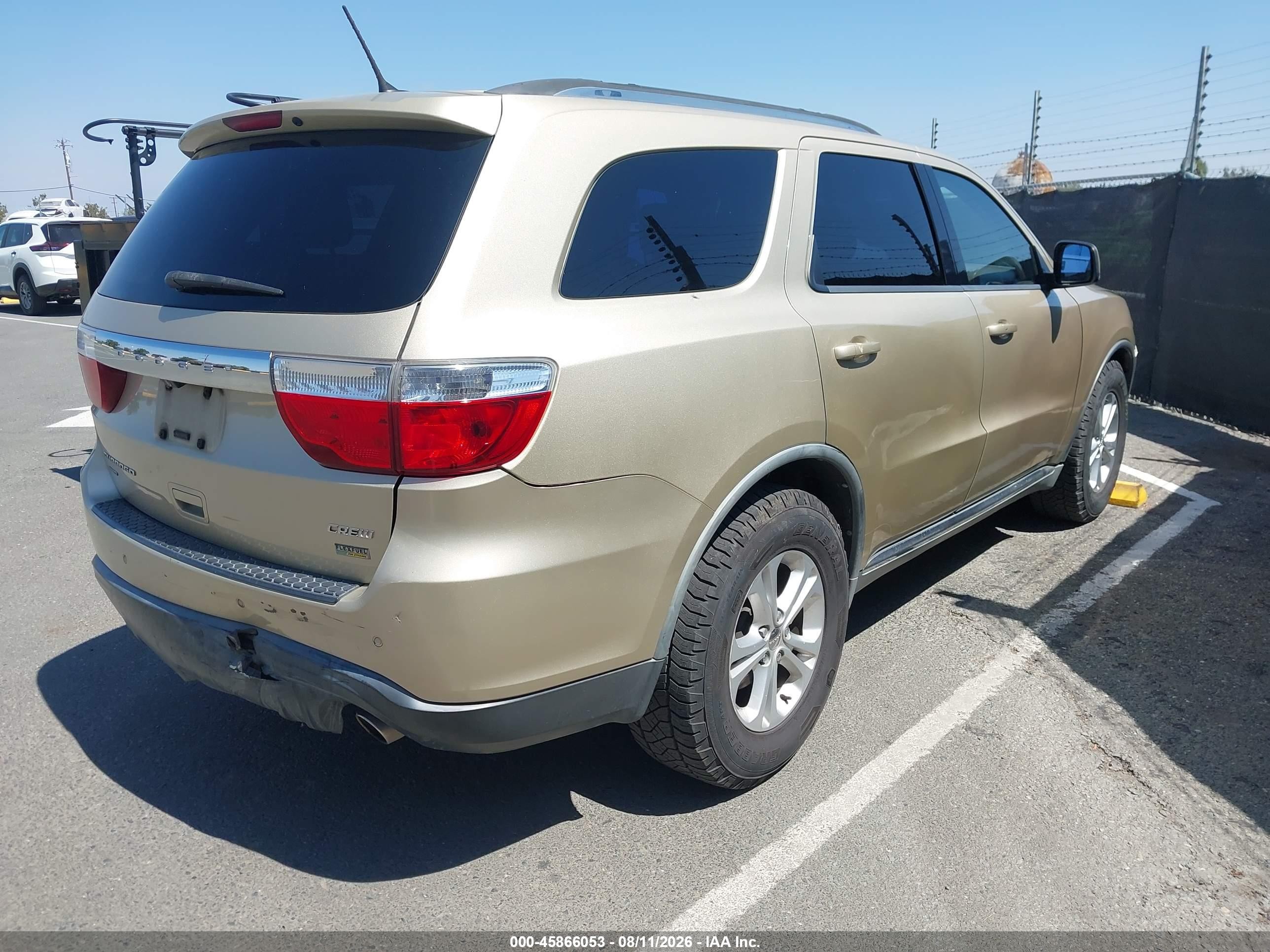 2011 Dodge Durango Crew Gold vin: 1D4RE4GG2BC742360