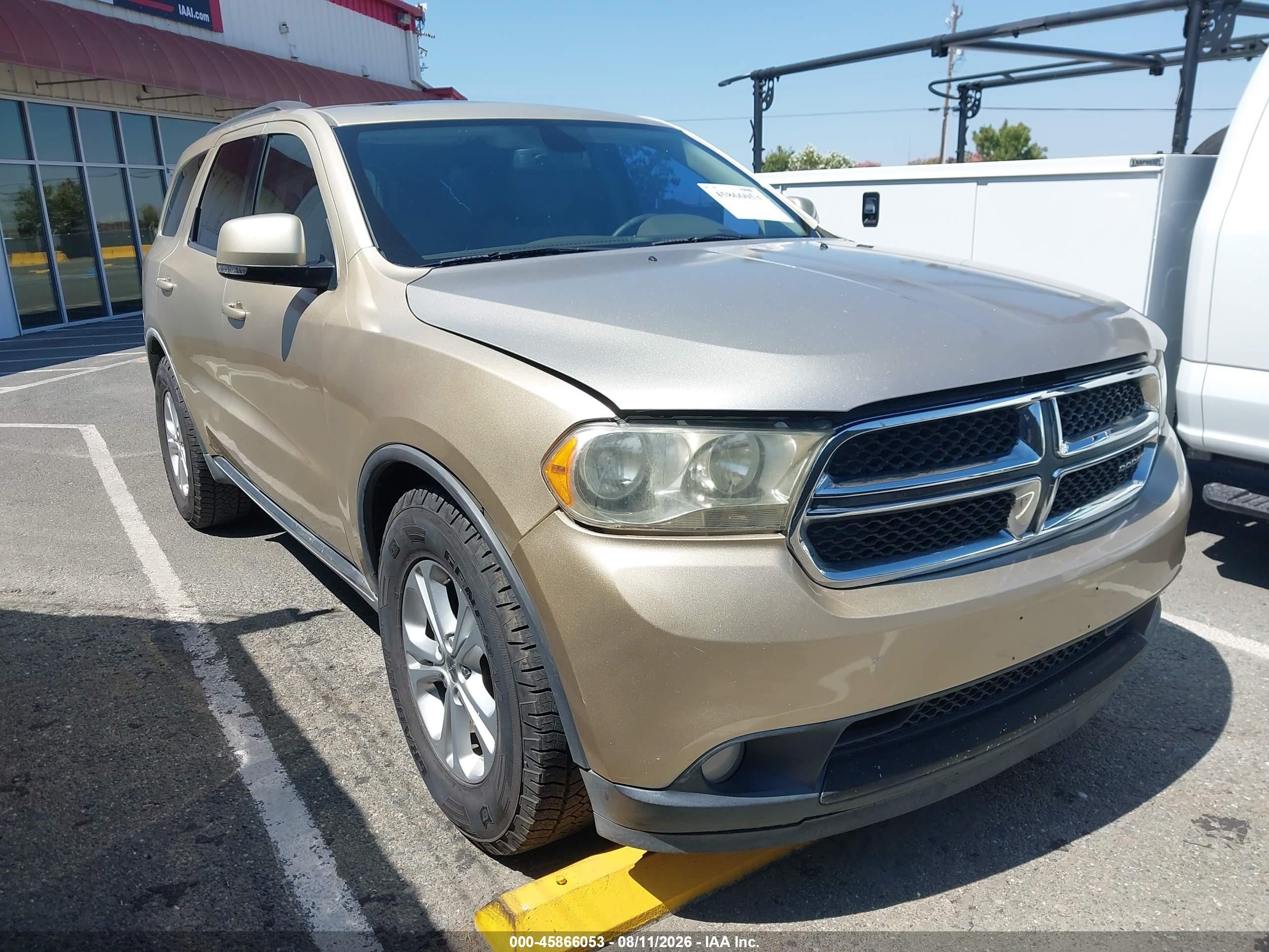 2011 Dodge Durango Crew Gold vin: 1D4RE4GG2BC742360