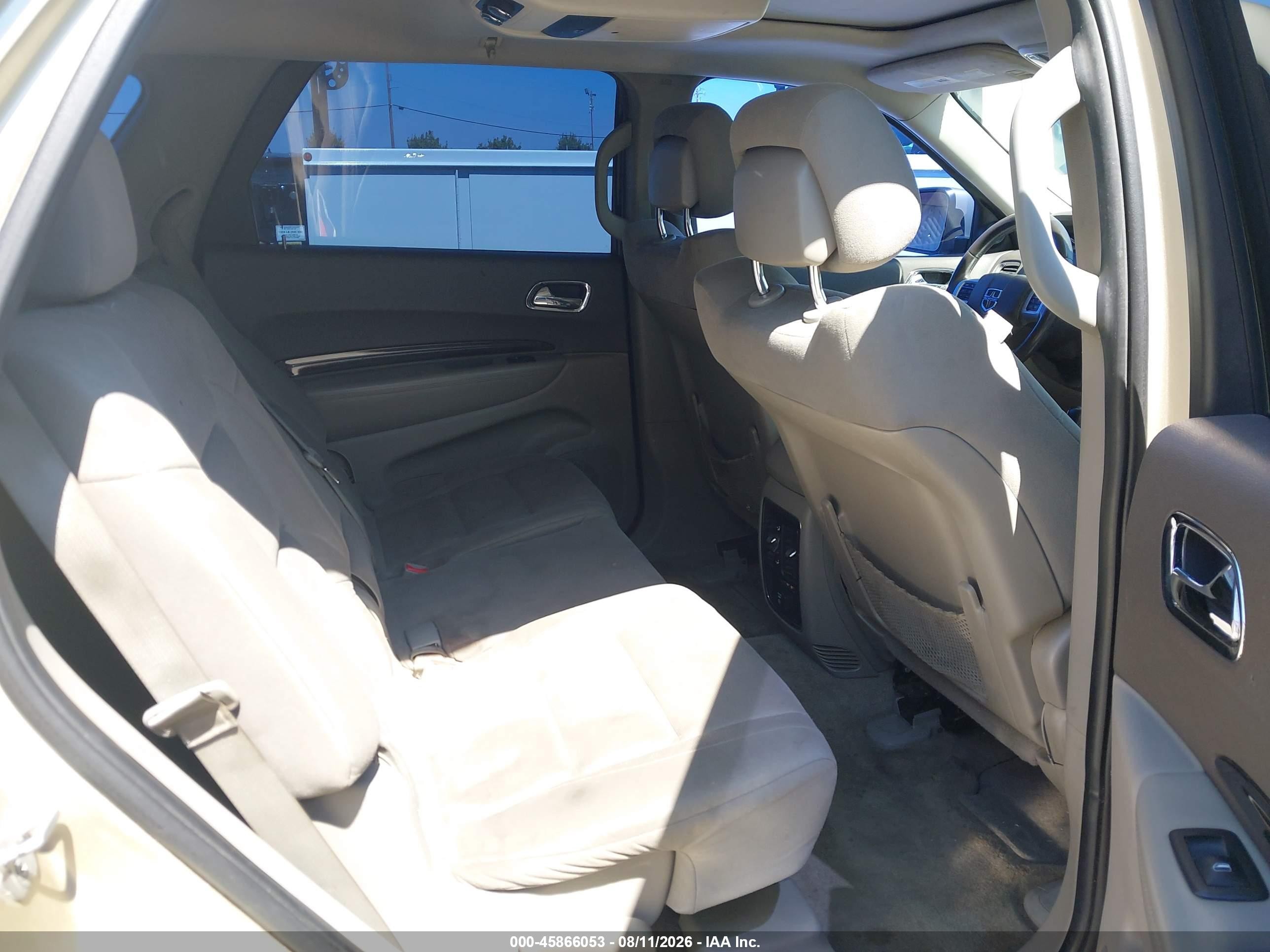 2011 Dodge Durango Crew Gold vin: 1D4RE4GG2BC742360