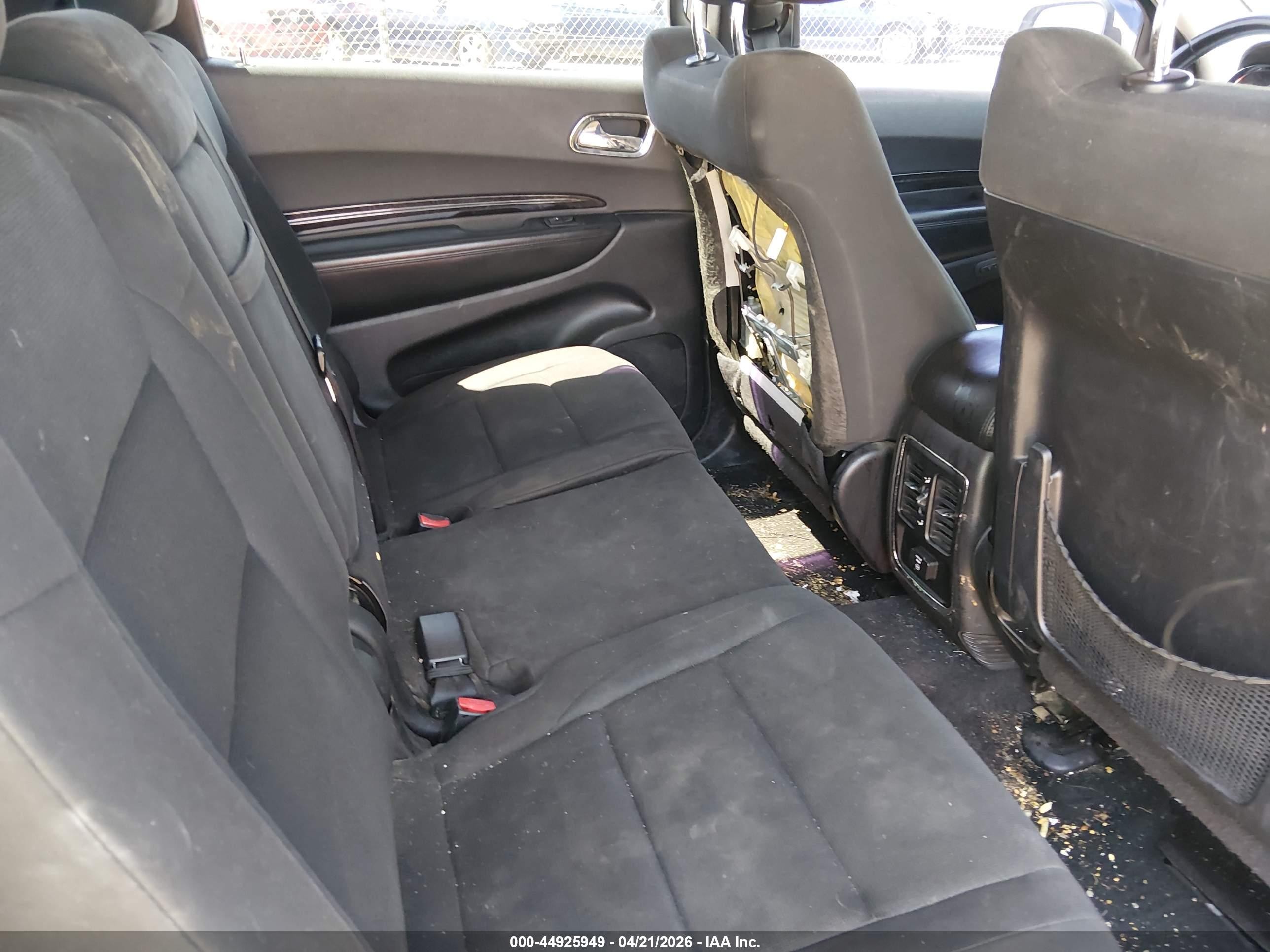 2011 Dodge Durango Crew Silver vin: 1D4RE4GG3BC650738