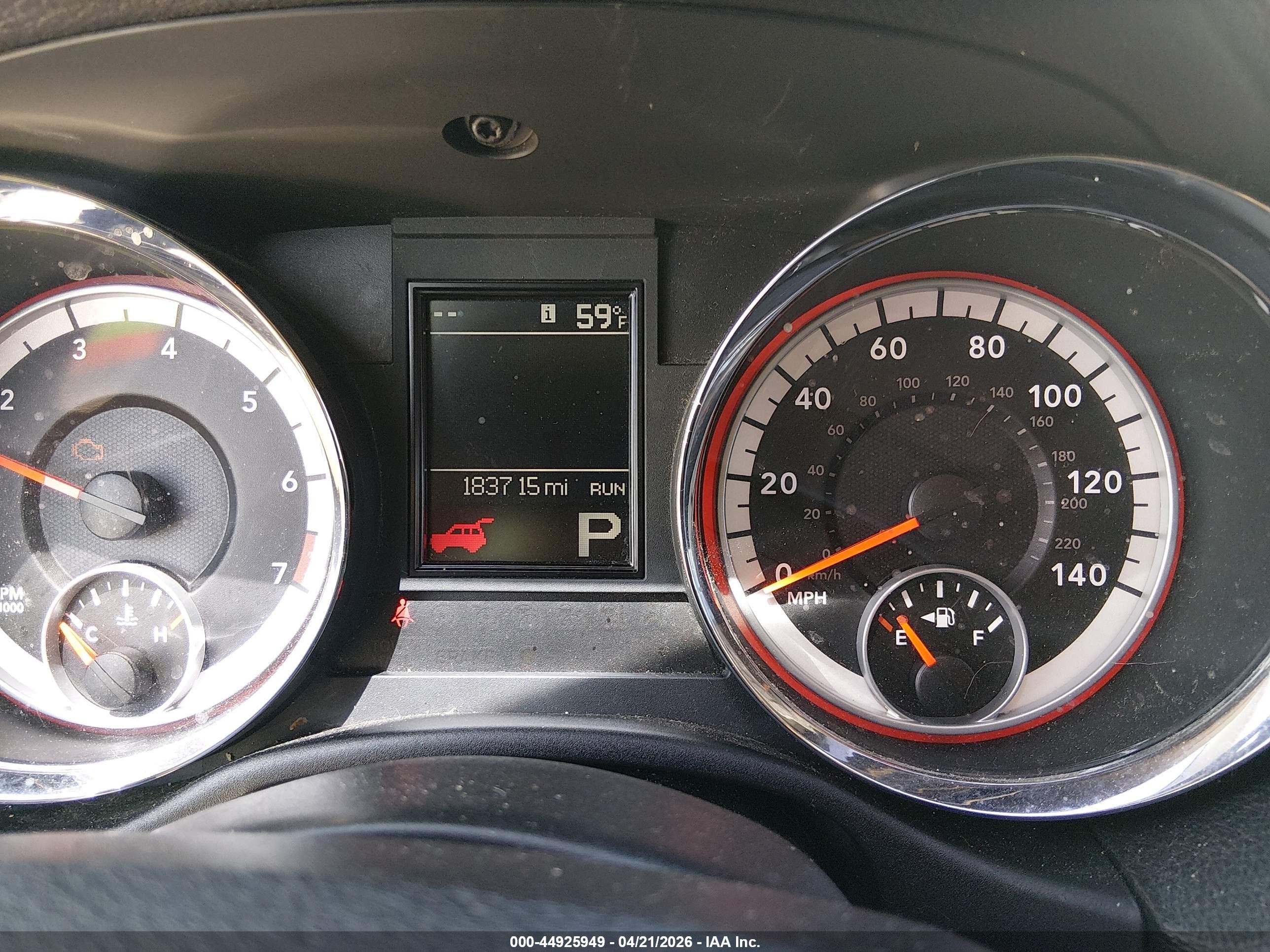 2011 Dodge Durango Crew Silver vin: 1D4RE4GG3BC650738