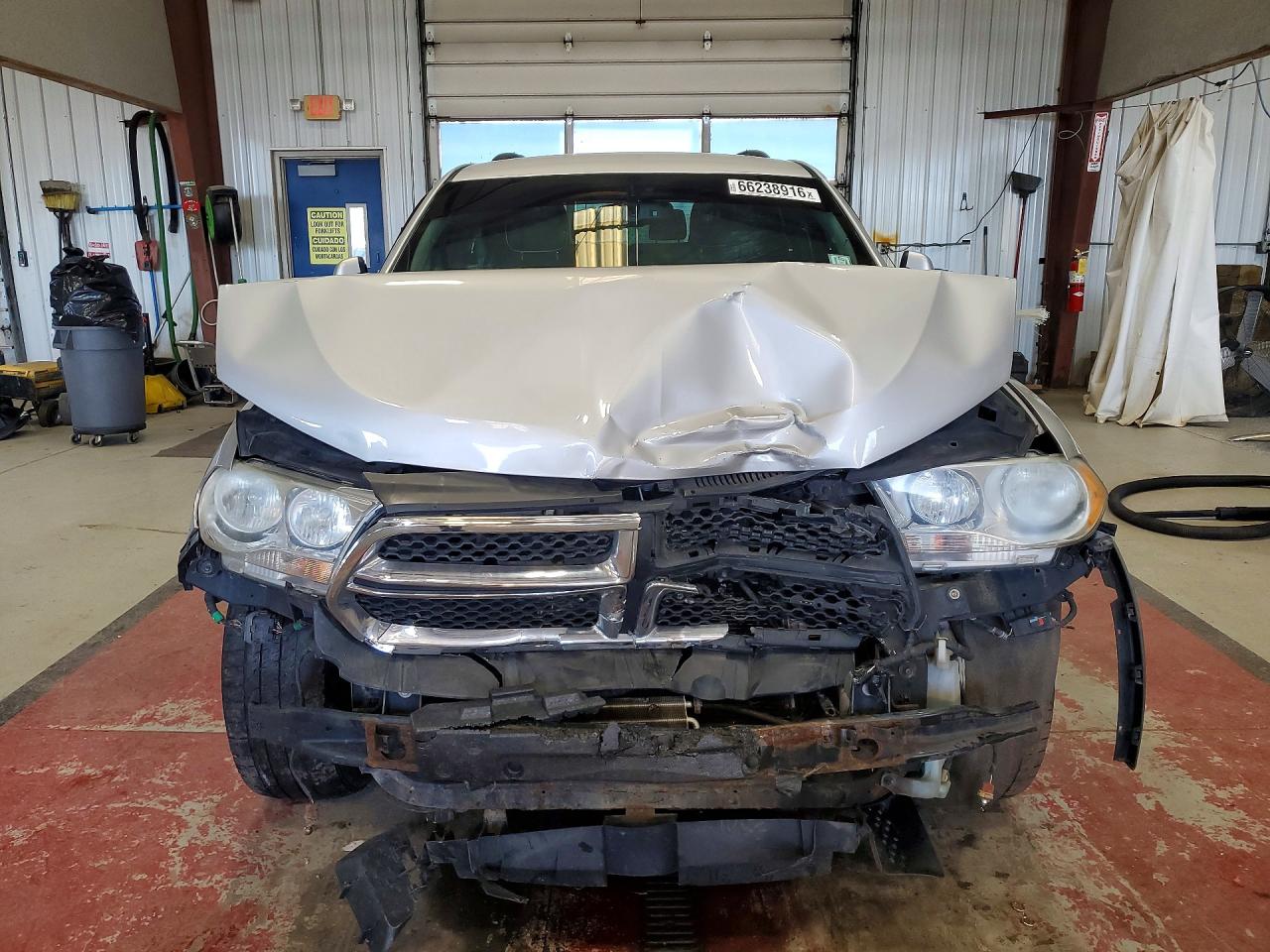 2011 Dodge Durango Crew Silver vin: 1D4RE4GG3BC667457