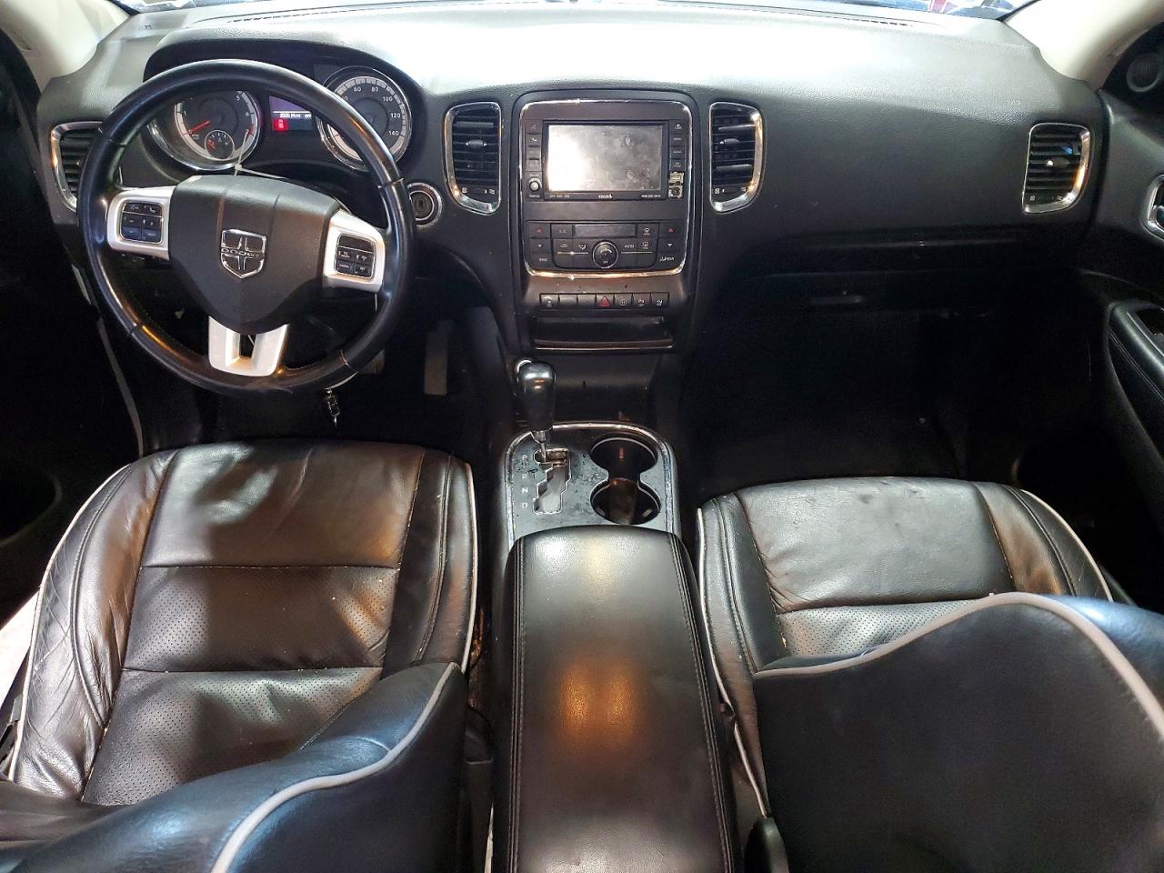 2011 Dodge Durango Crew Silver vin: 1D4RE4GG3BC667457