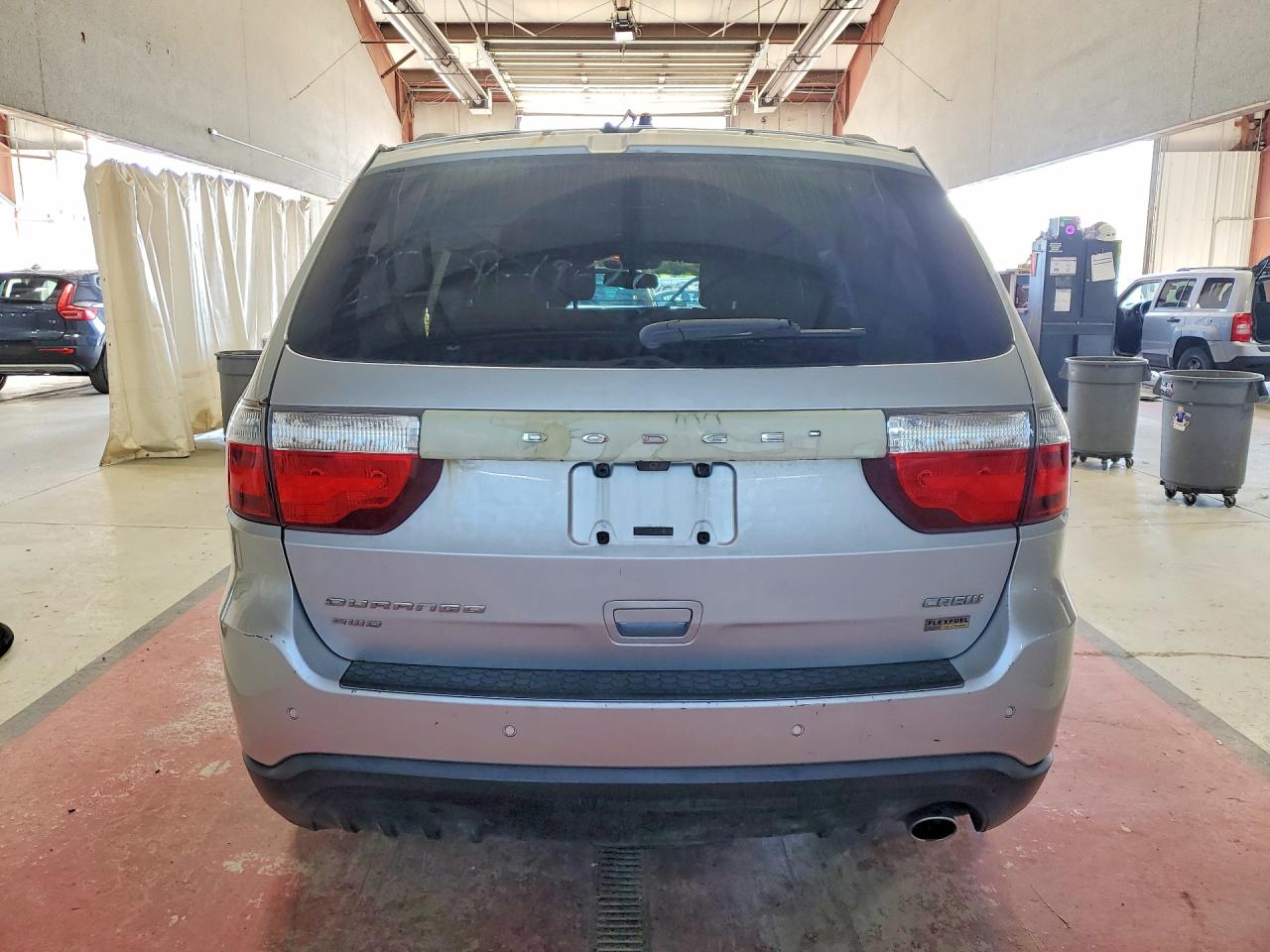 2011 Dodge Durango Crew Silver vin: 1D4RE4GG3BC667457