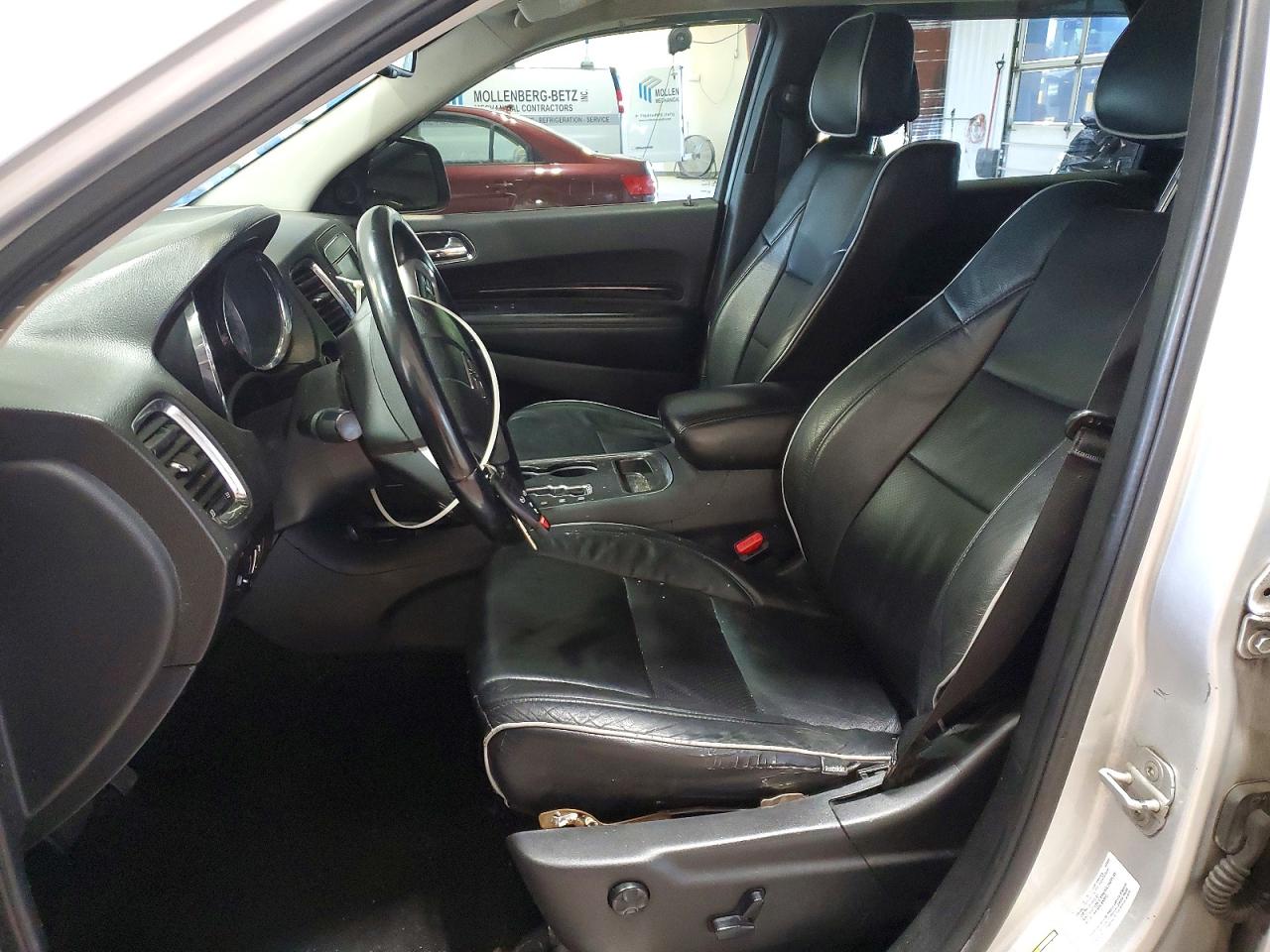 2011 Dodge Durango Crew Silver vin: 1D4RE4GG3BC667457