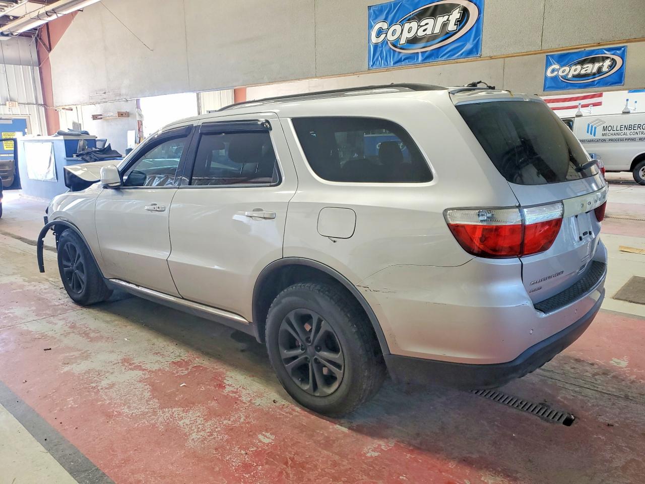 2011 Dodge Durango Crew Silver vin: 1D4RE4GG3BC667457