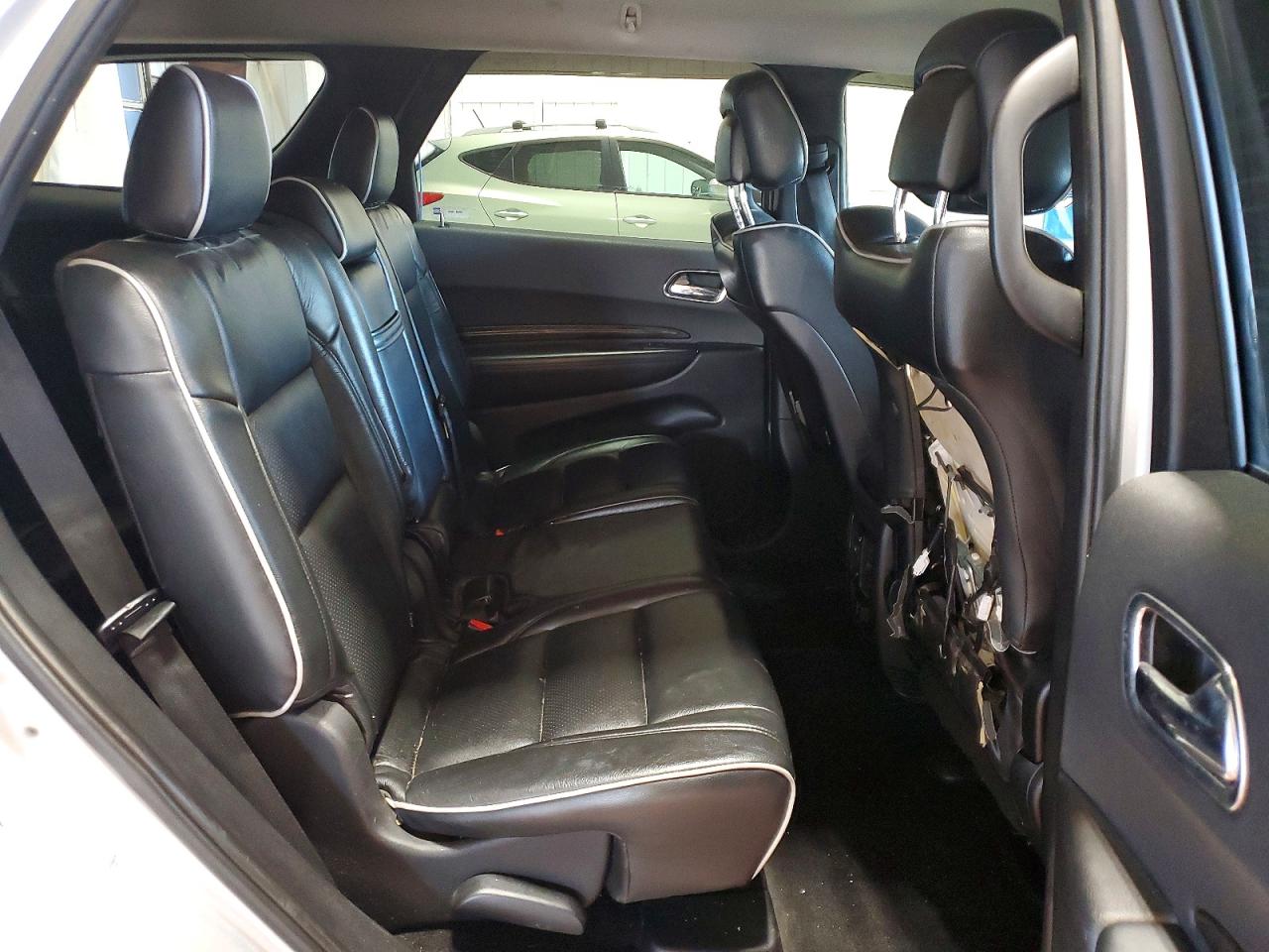 2011 Dodge Durango Crew Silver vin: 1D4RE4GG3BC667457