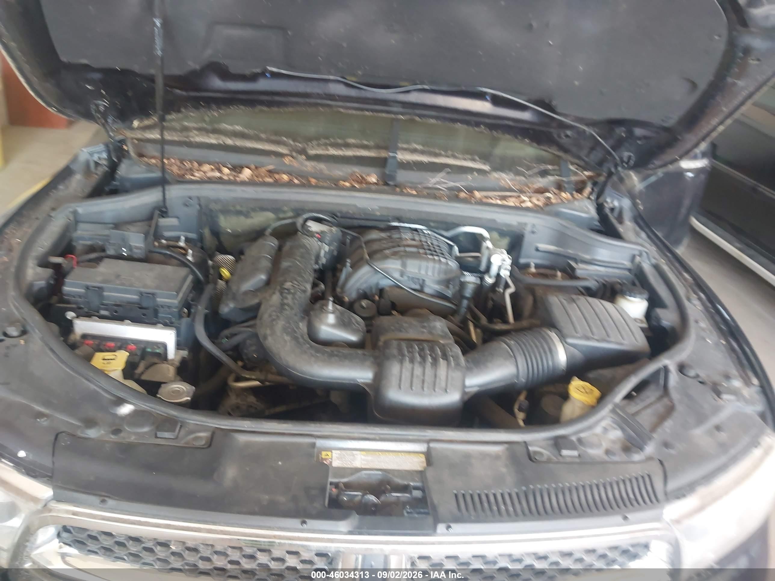 2011 Dodge Durango Crew Black vin: 1D4RE4GG4BC634872