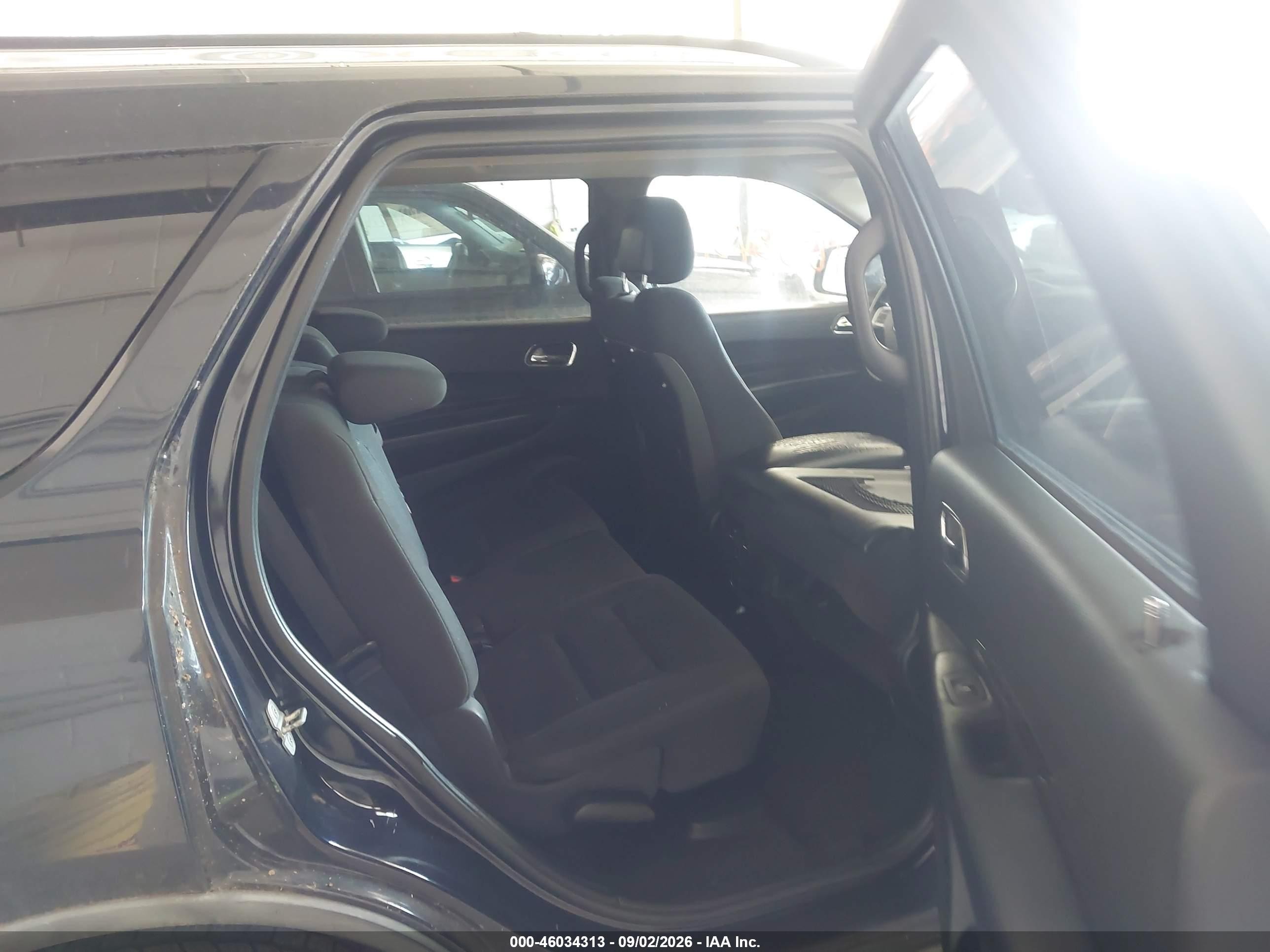 2011 Dodge Durango Crew Black vin: 1D4RE4GG4BC634872
