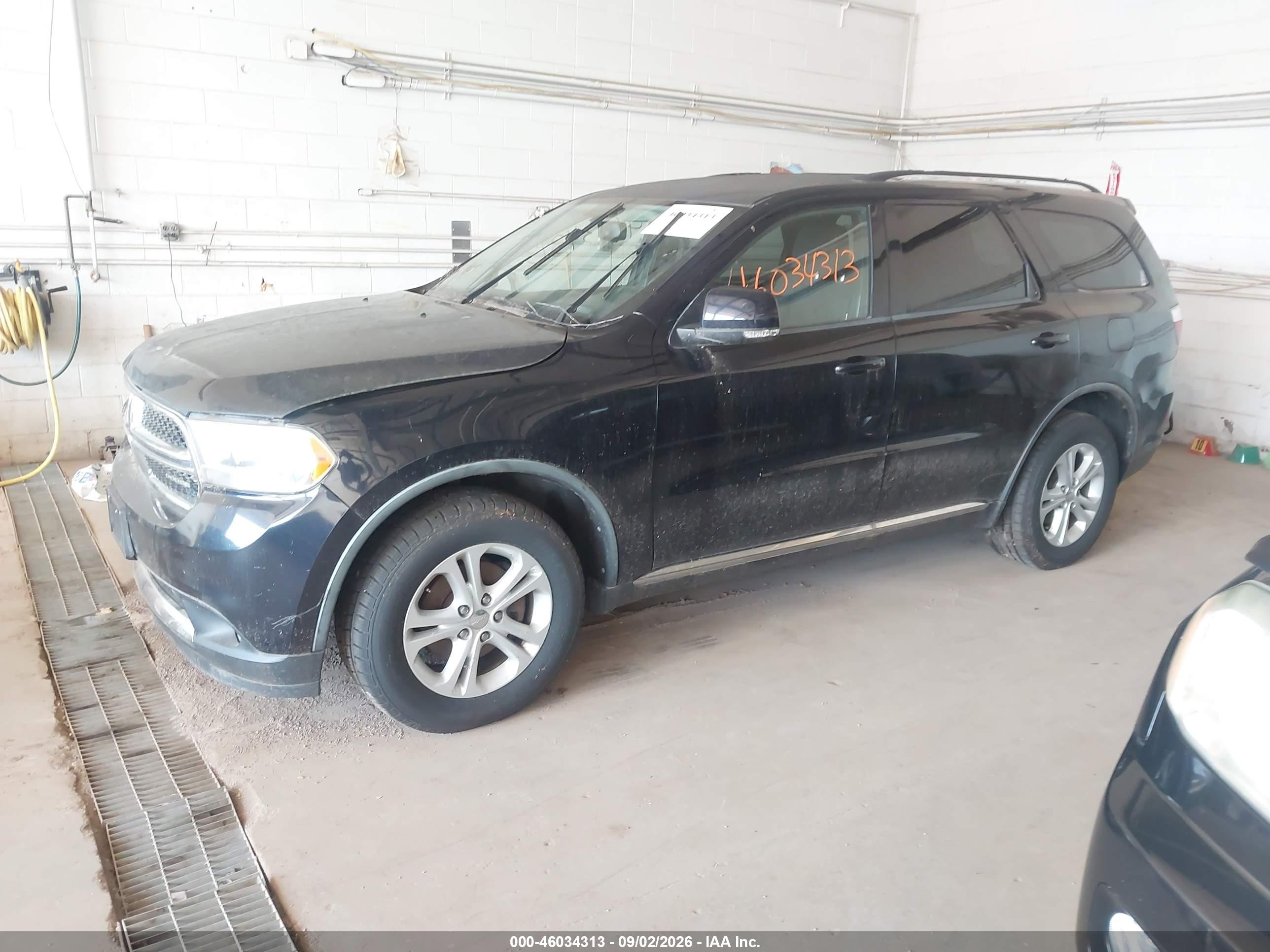 2011 Dodge Durango Crew Black vin: 1D4RE4GG4BC634872