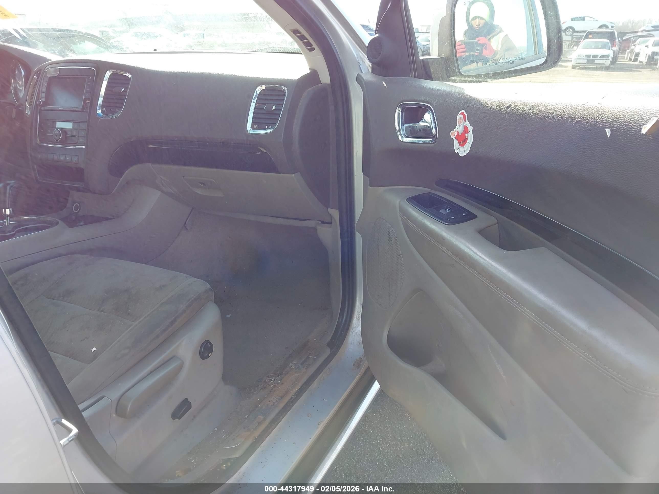2011 Dodge Durango Crew Silver vin: 1D4RE4GG4BC685921