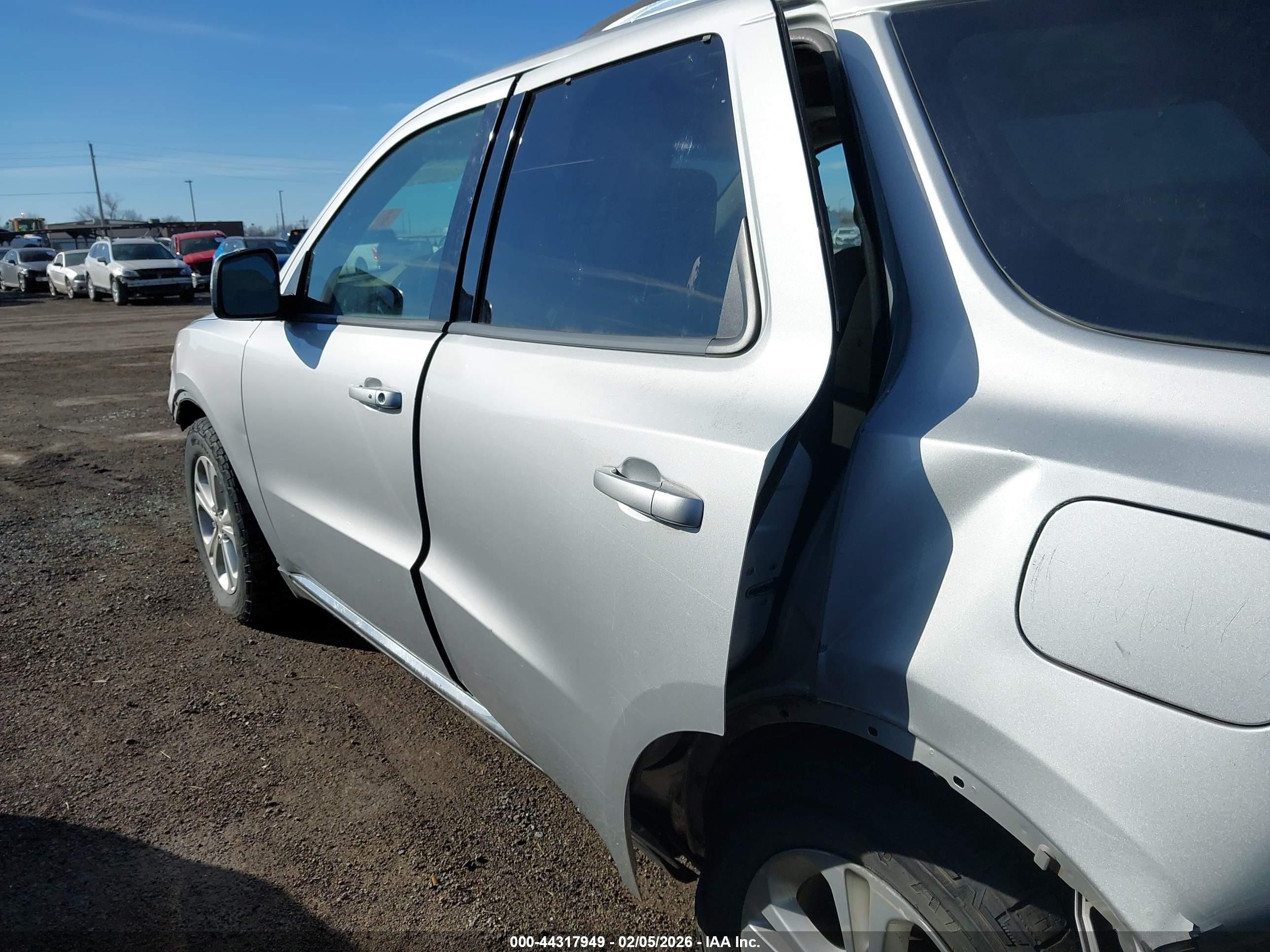 2011 Dodge Durango Crew Silver vin: 1D4RE4GG4BC685921