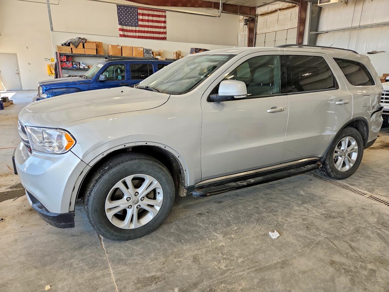 2011 Dodge Durango Crew Silver vin: 1D4RE4GG4BC688740