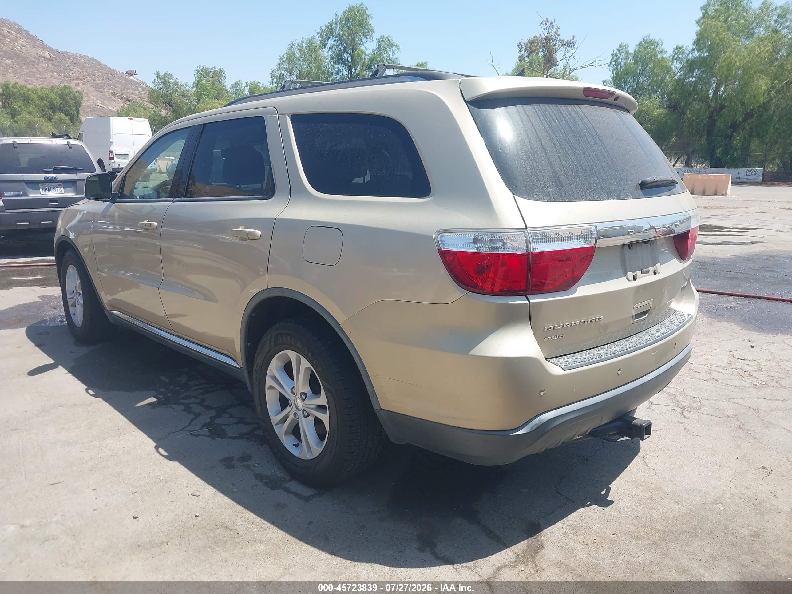 2011 Dodge Durango Crew Champagne vin: 1D4RE4GG5BC638459