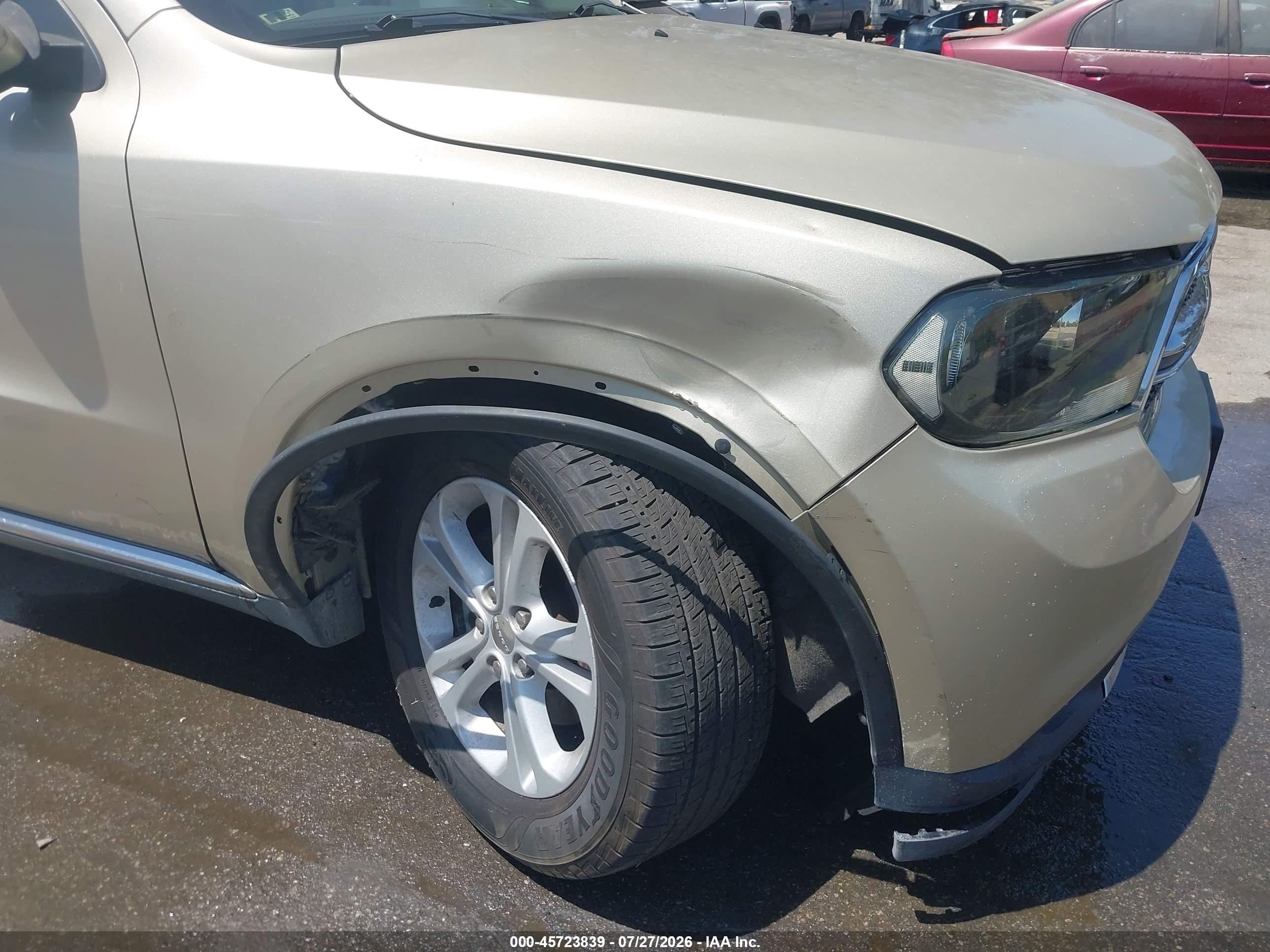 2011 Dodge Durango Crew Champagne vin: 1D4RE4GG5BC638459