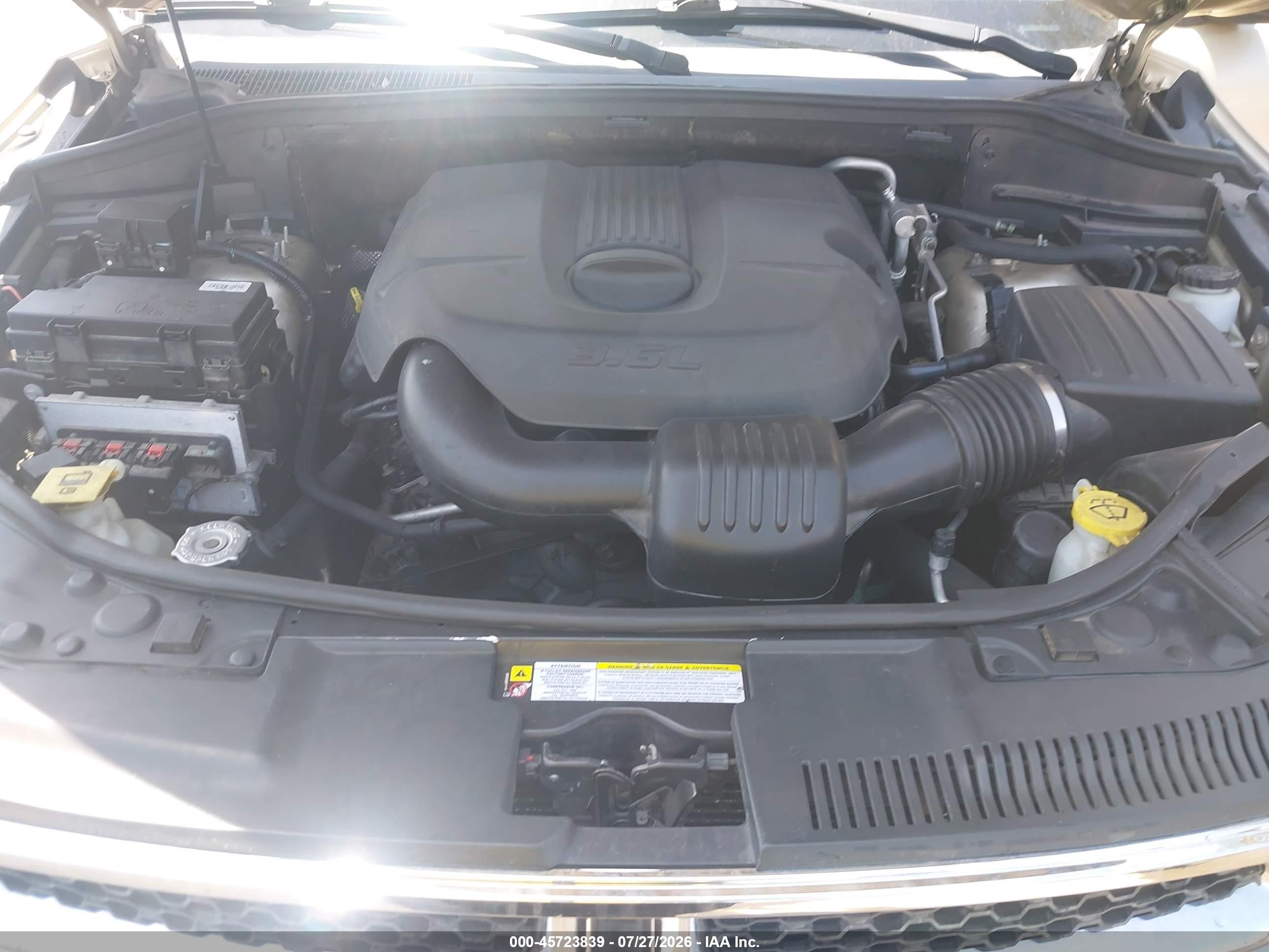 2011 Dodge Durango Crew Champagne vin: 1D4RE4GG5BC638459