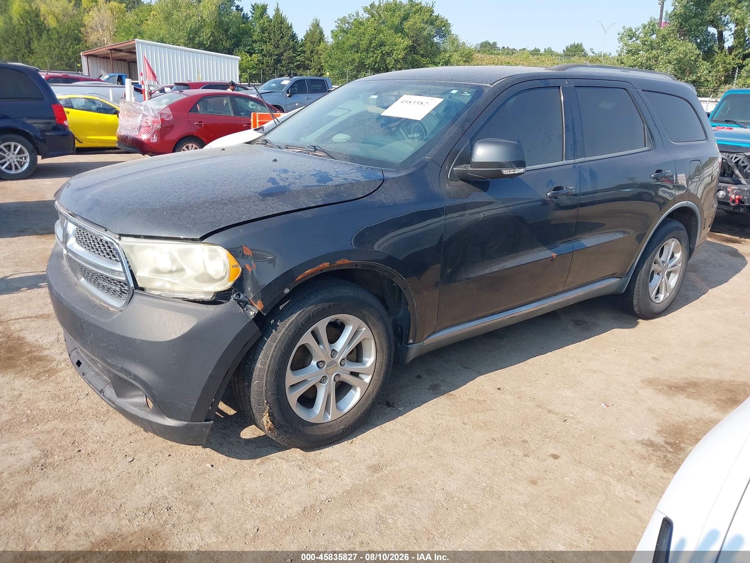 2011 Dodge Durango Crew Black vin: 1D4RE4GG5BC650692
