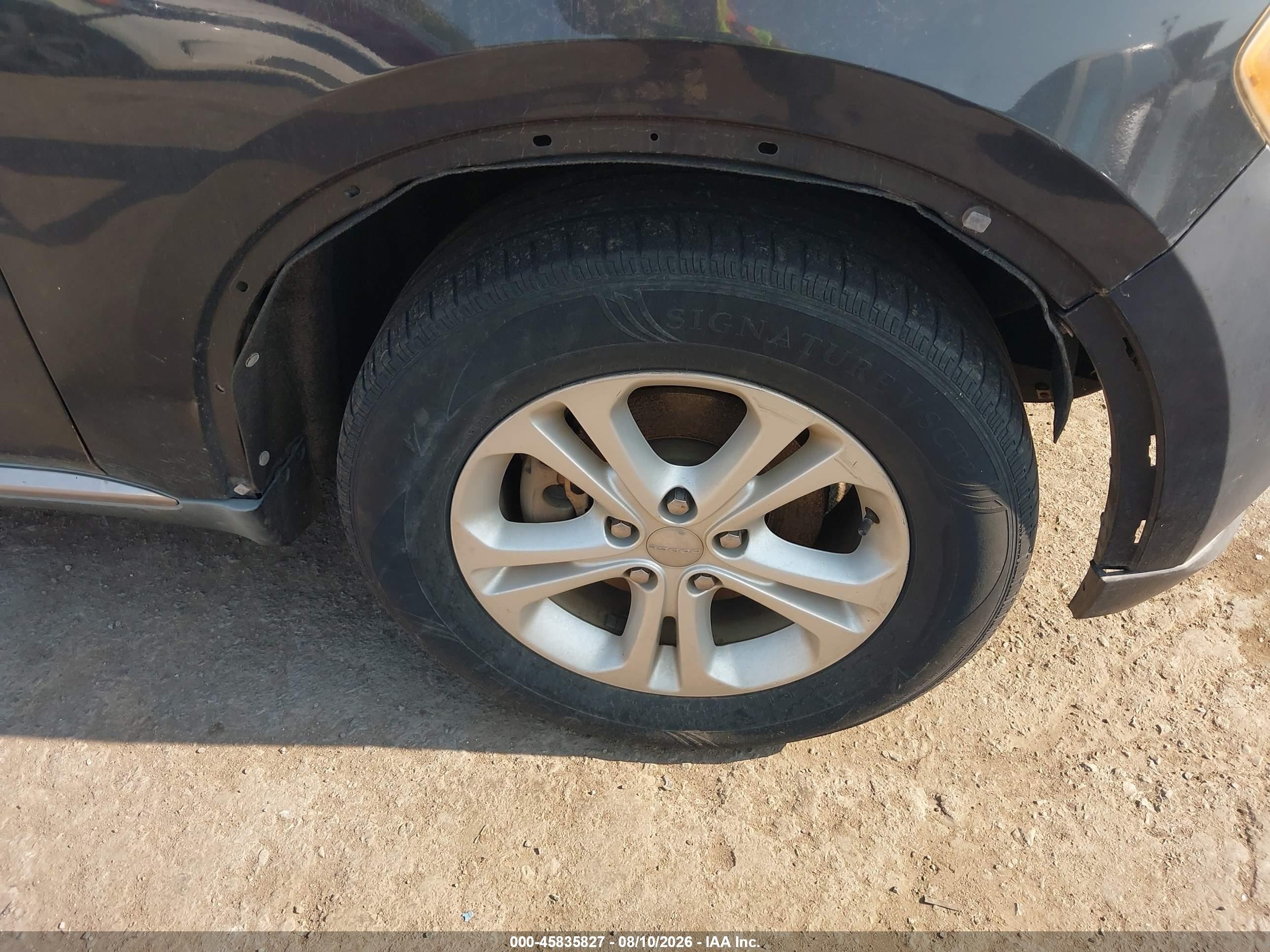 2011 Dodge Durango Crew Black vin: 1D4RE4GG5BC650692