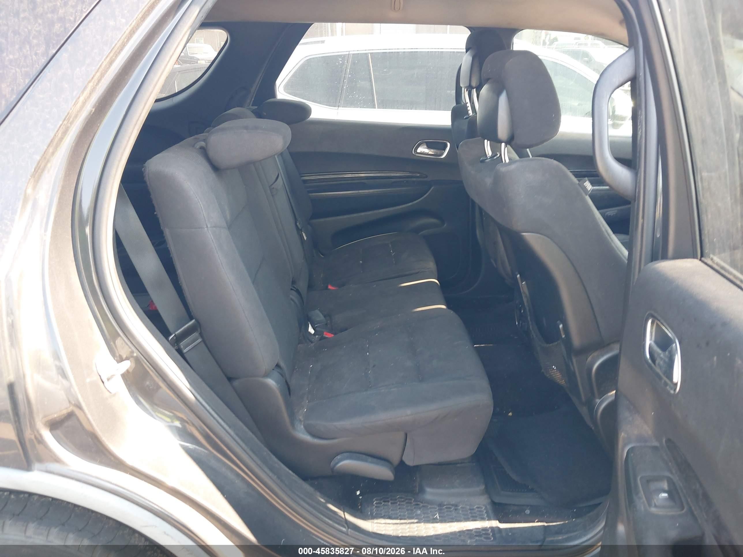 2011 Dodge Durango Crew Black vin: 1D4RE4GG5BC650692