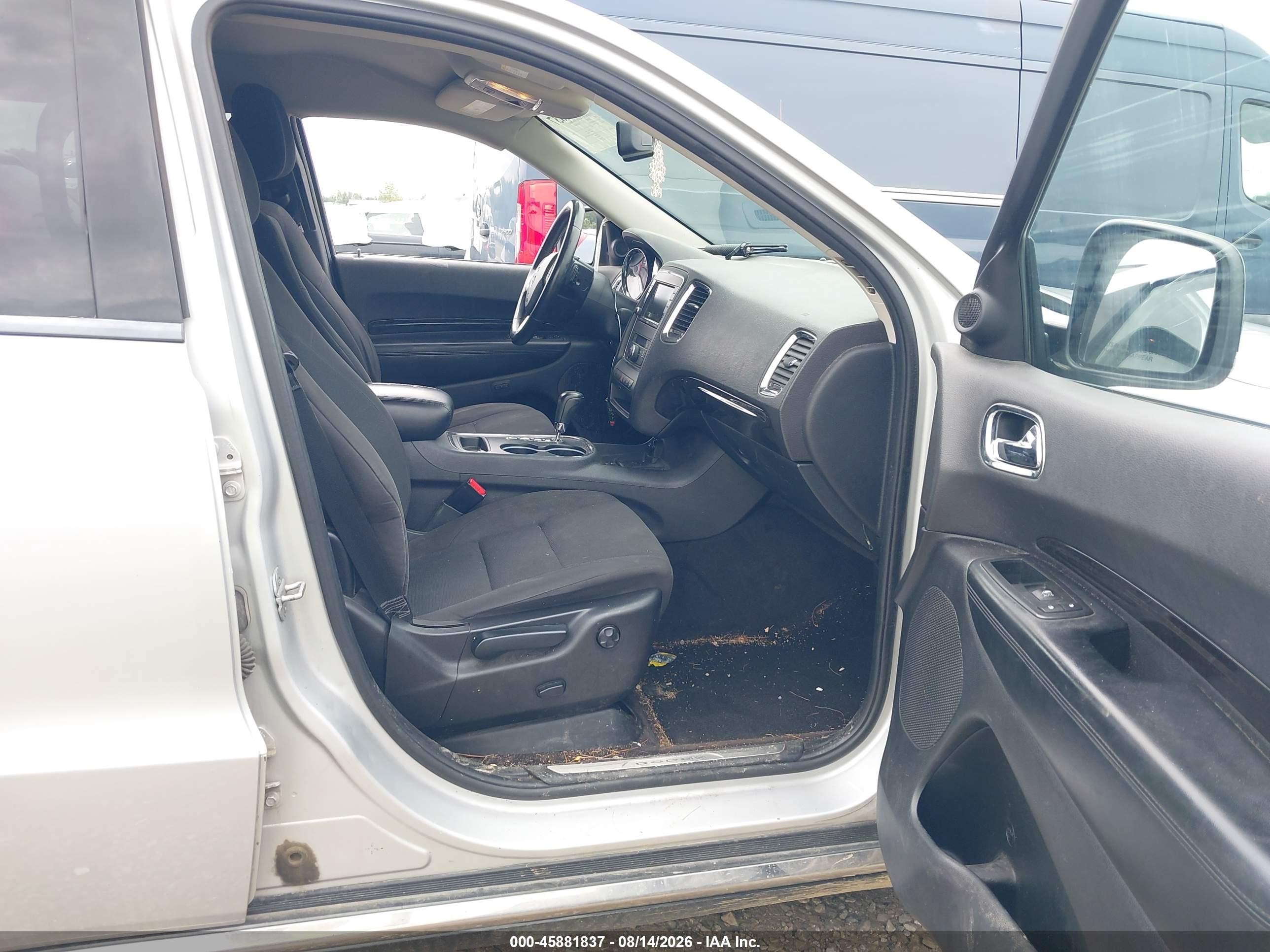 2011 Dodge Durango Crew Silver vin: 1D4RE4GG5BC692926