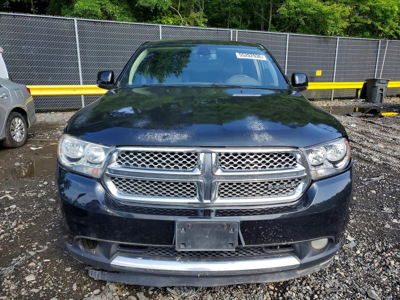2011 Dodge Durango Crew Black vin: 1D4RE4GG6BC653603