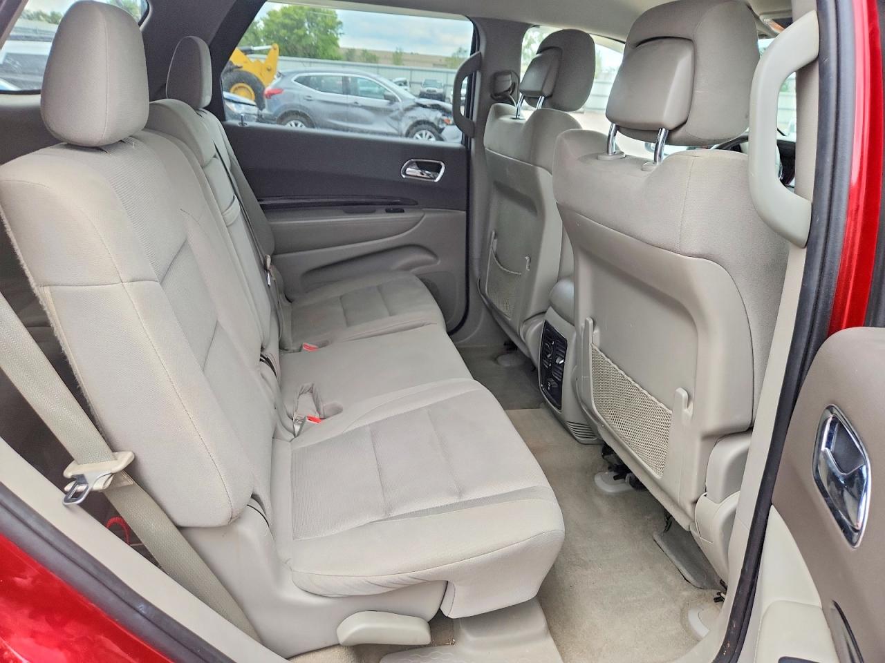 2011 Dodge Durango Crew Red vin: 1D4RE4GG6BC653858