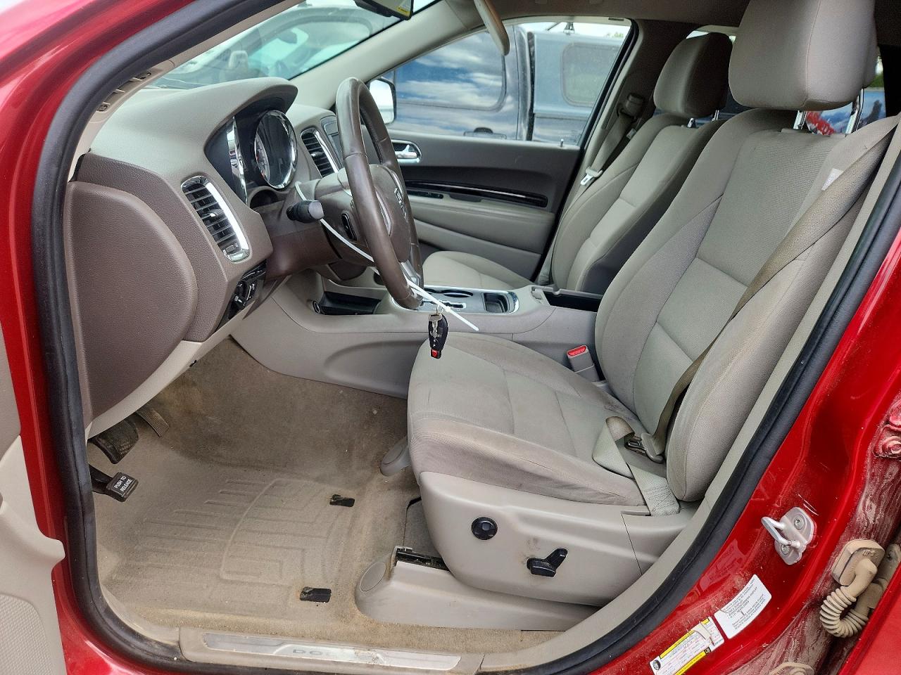 2011 Dodge Durango Crew Red vin: 1D4RE4GG6BC653858