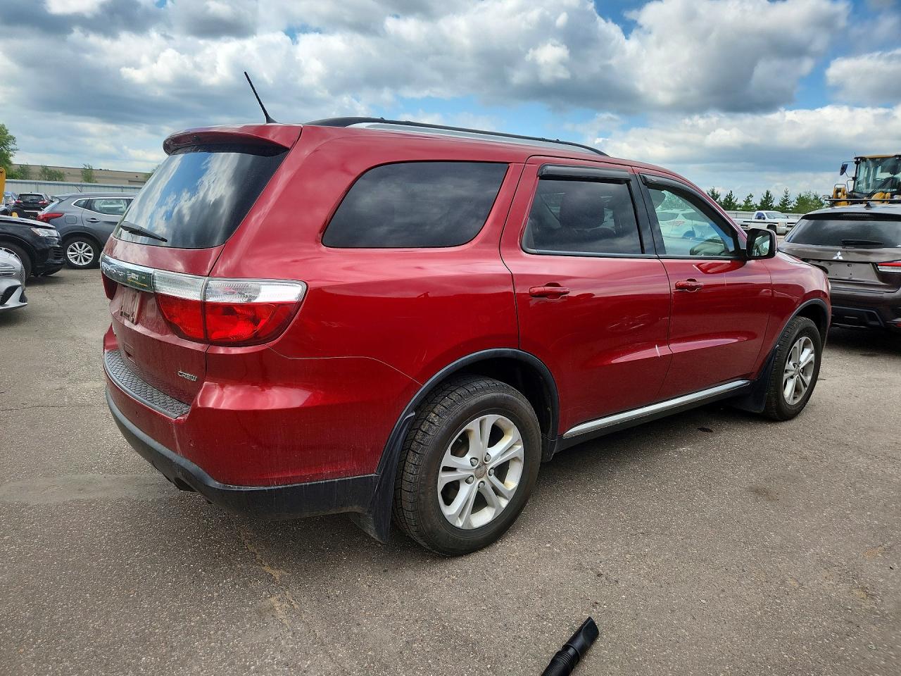 2011 Dodge Durango Crew Red vin: 1D4RE4GG6BC653858