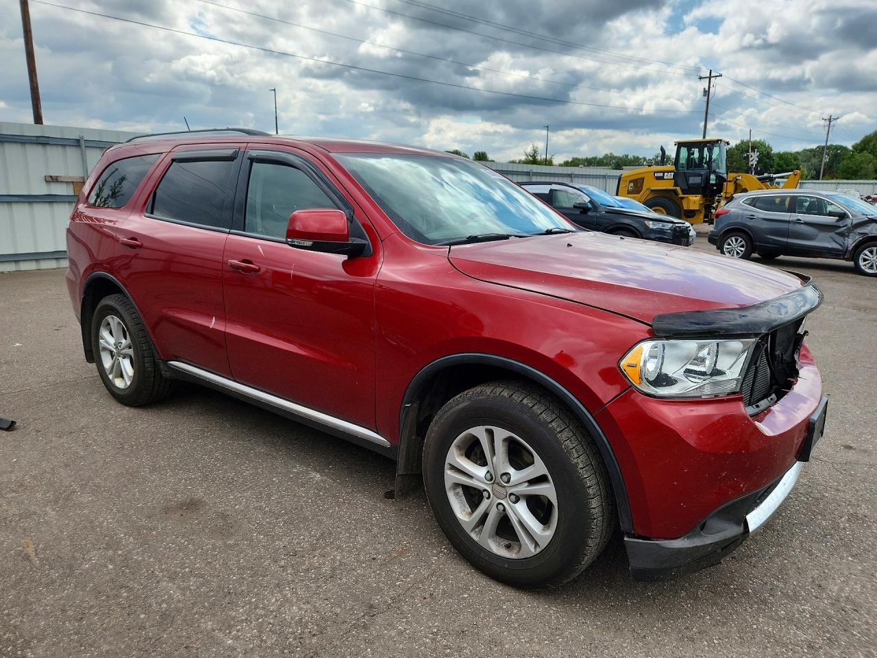 2011 Dodge Durango Crew Red vin: 1D4RE4GG6BC653858