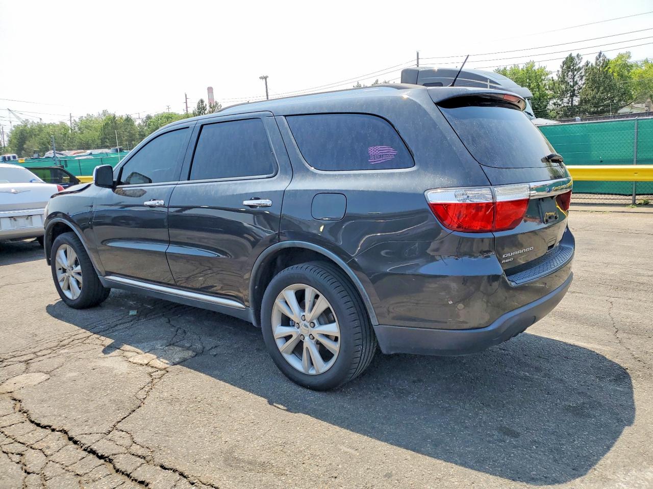 2011 Dodge Durango Crew Gray vin: 1D4RE4GG6BC730986
