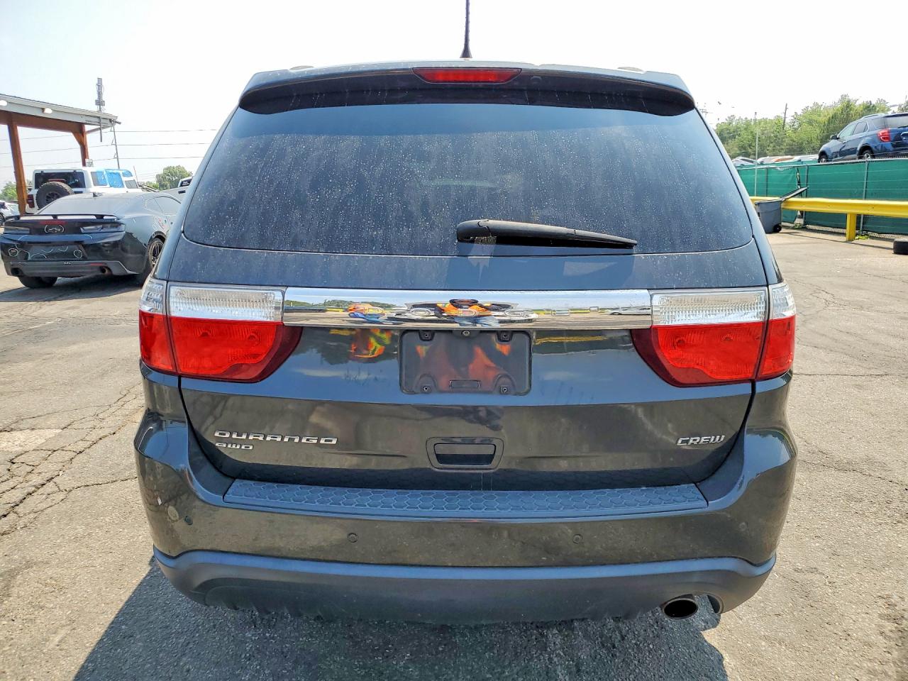 2011 Dodge Durango Crew Gray vin: 1D4RE4GG6BC730986