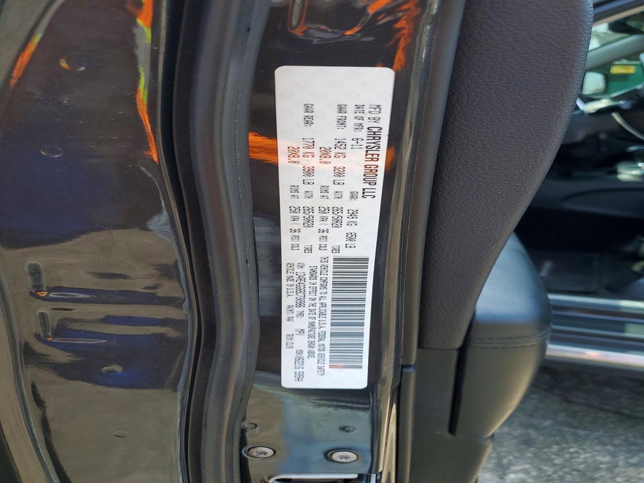 2011 Dodge Durango Crew Gray vin: 1D4RE4GG6BC730986