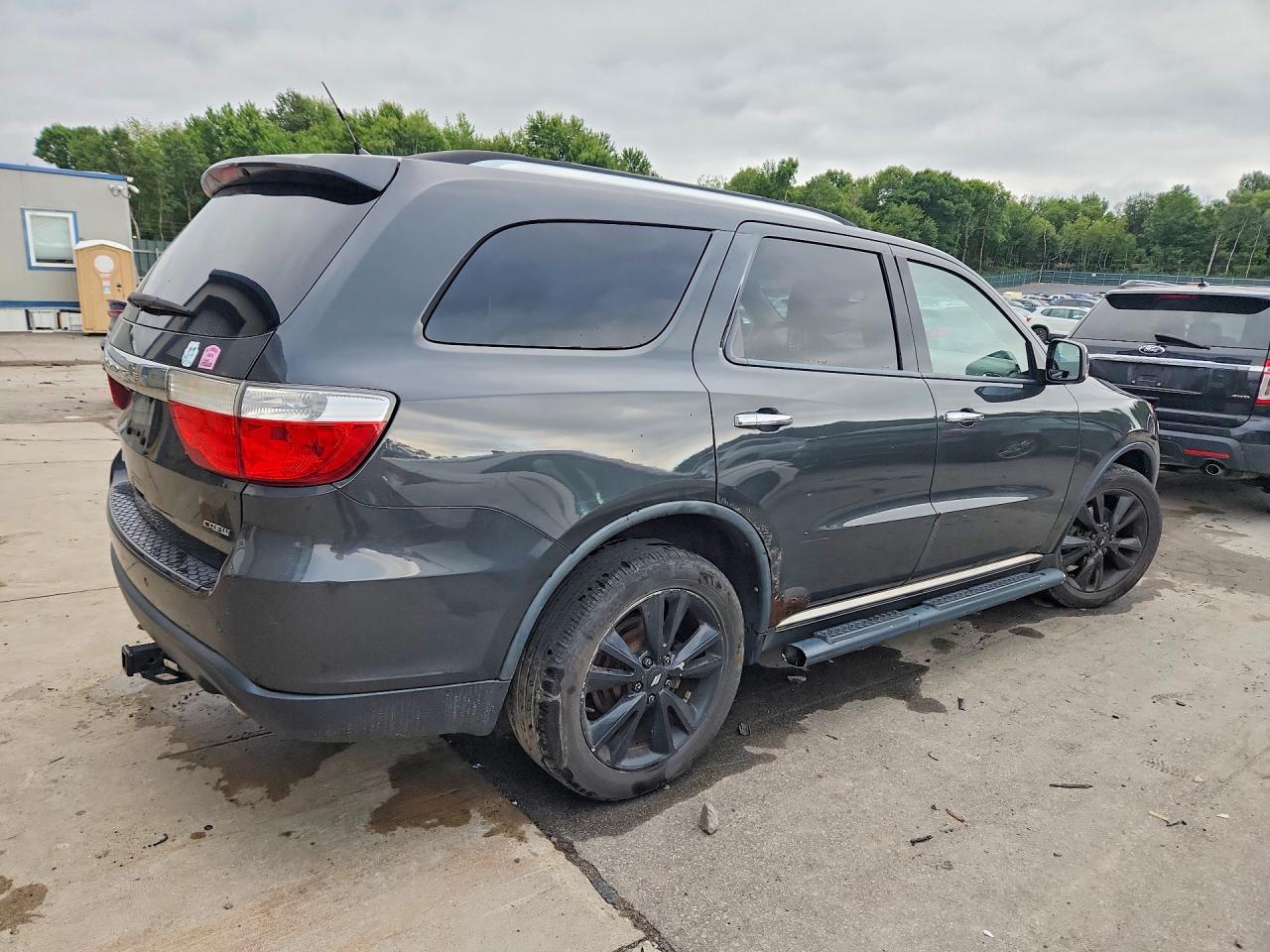 2011 Dodge Durango Crew Charcoal vin: 1D4RE4GG7BC638544