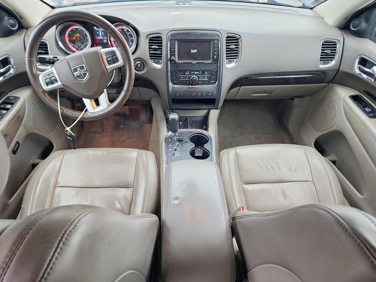 2011 Dodge Durango Crew Charcoal vin: 1D4RE4GG7BC638544