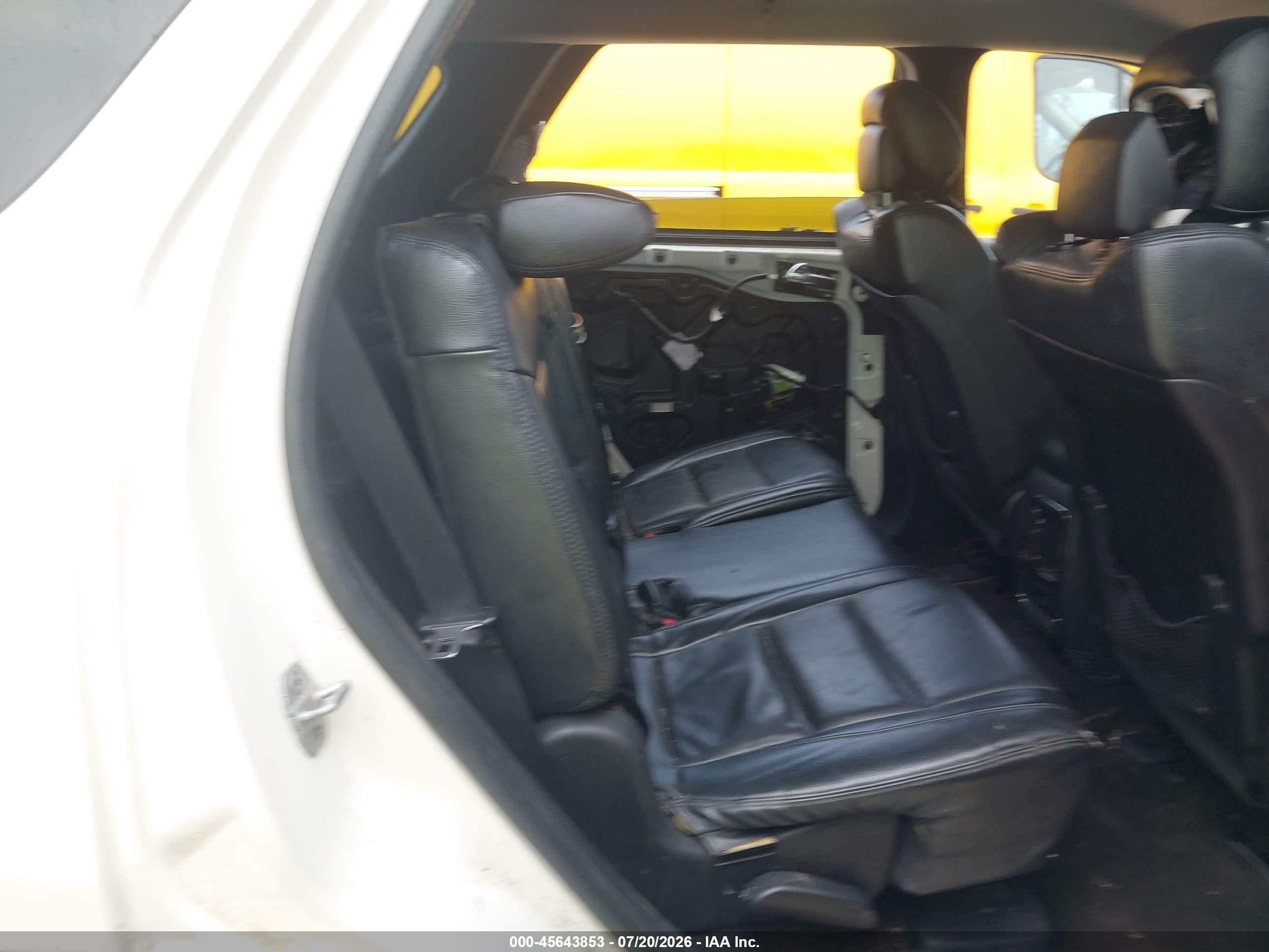 2011 Dodge Durango Crew Yellow vin: 1D4RE4GG7BC712030
