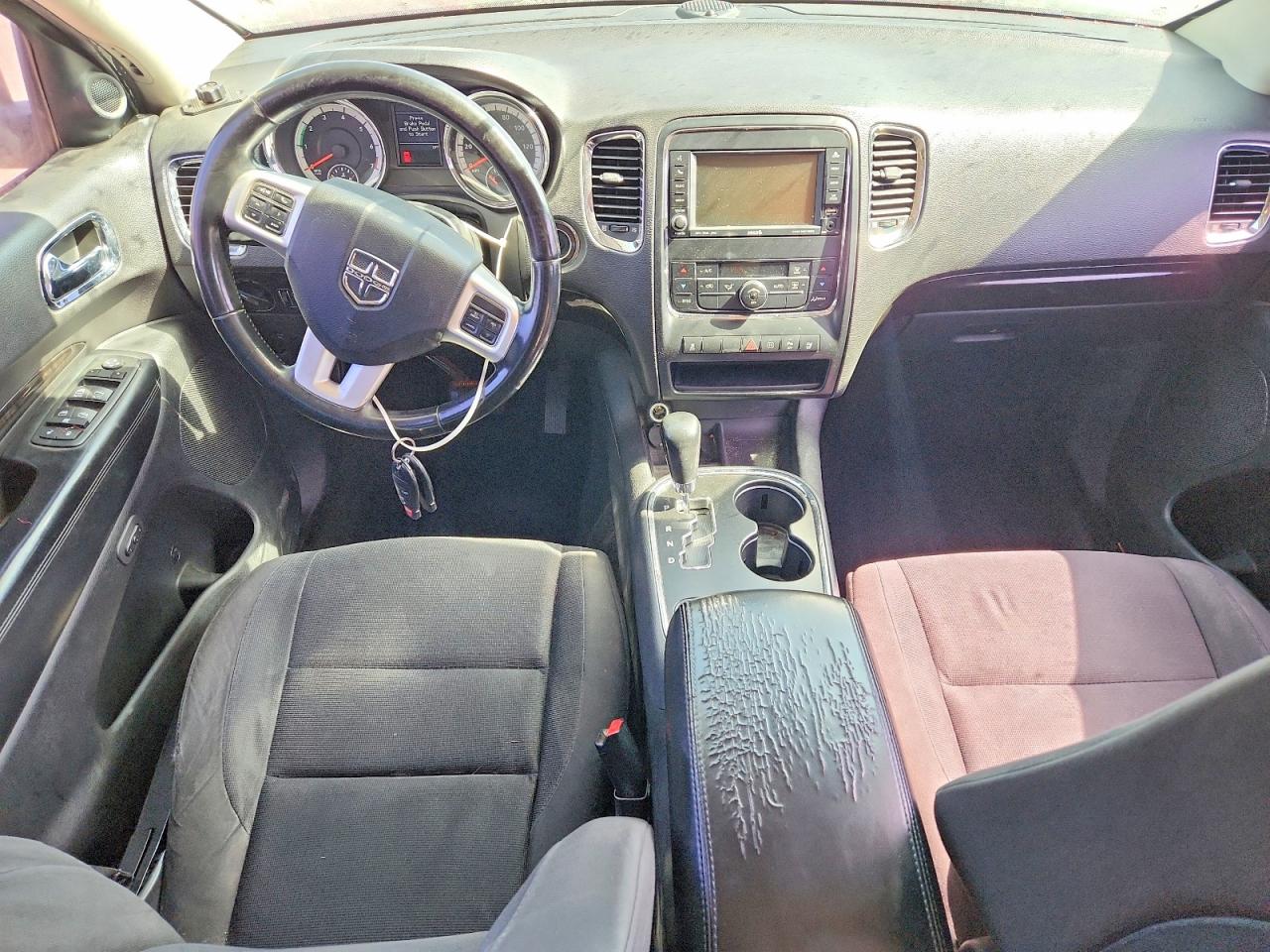 2011 Dodge Durango Crew Black vin: 1D4RE4GG8BC598619