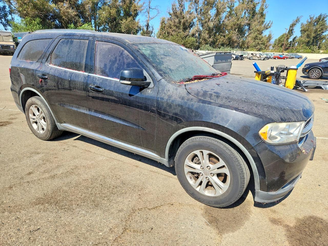 2011 Dodge Durango Crew Black vin: 1D4RE4GG8BC598619