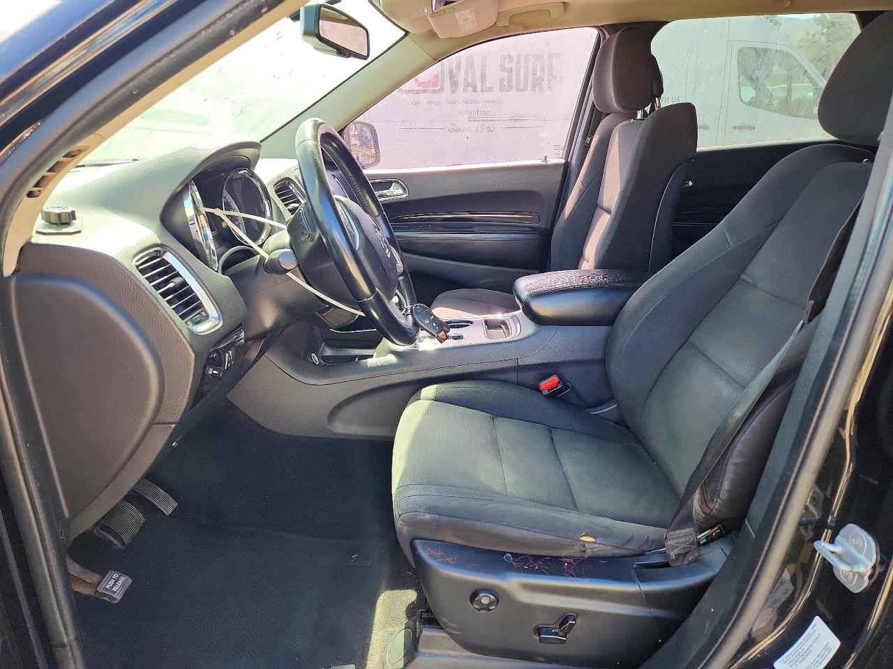 2011 Dodge Durango Crew Black vin: 1D4RE4GG8BC598619