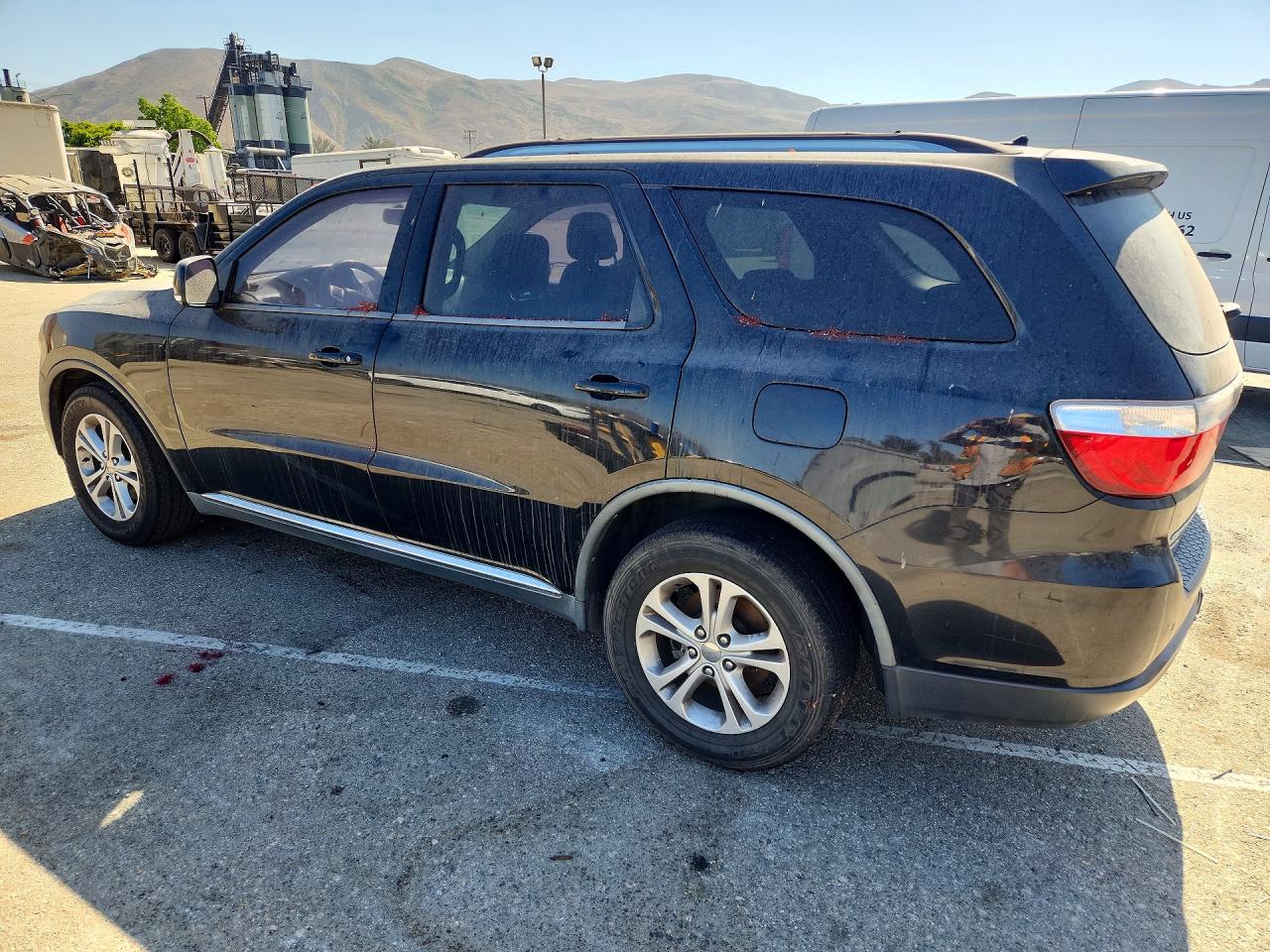 2011 Dodge Durango Crew Black vin: 1D4RE4GG8BC598619