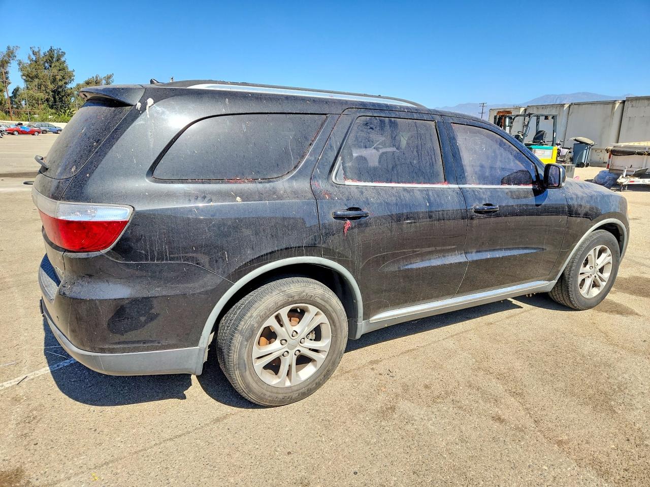 2011 Dodge Durango Crew Black vin: 1D4RE4GG8BC598619