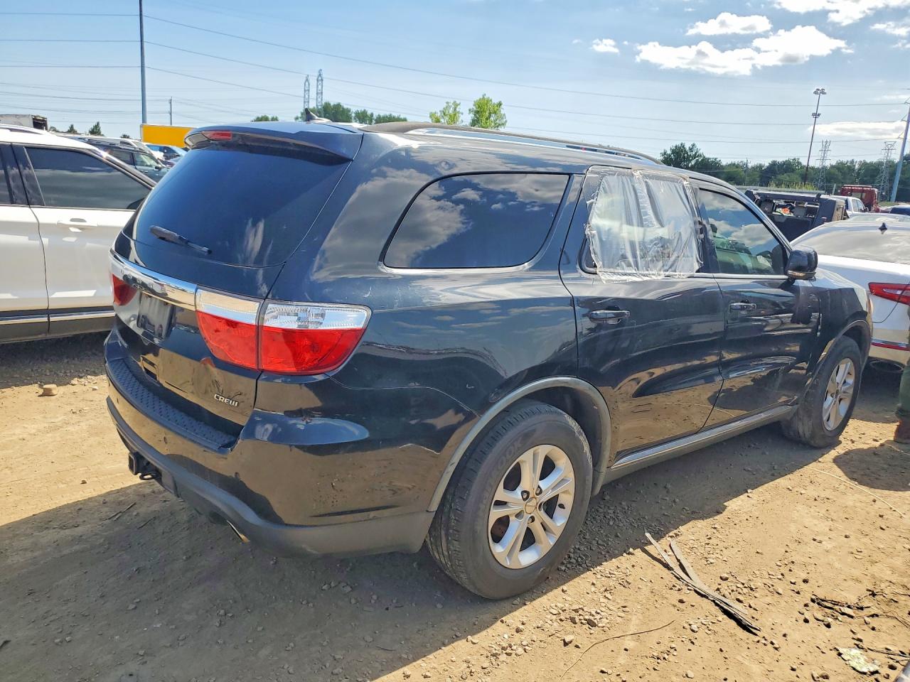 2011 Dodge Durango Crew Charcoal vin: 1D4RE4GG8BC628430