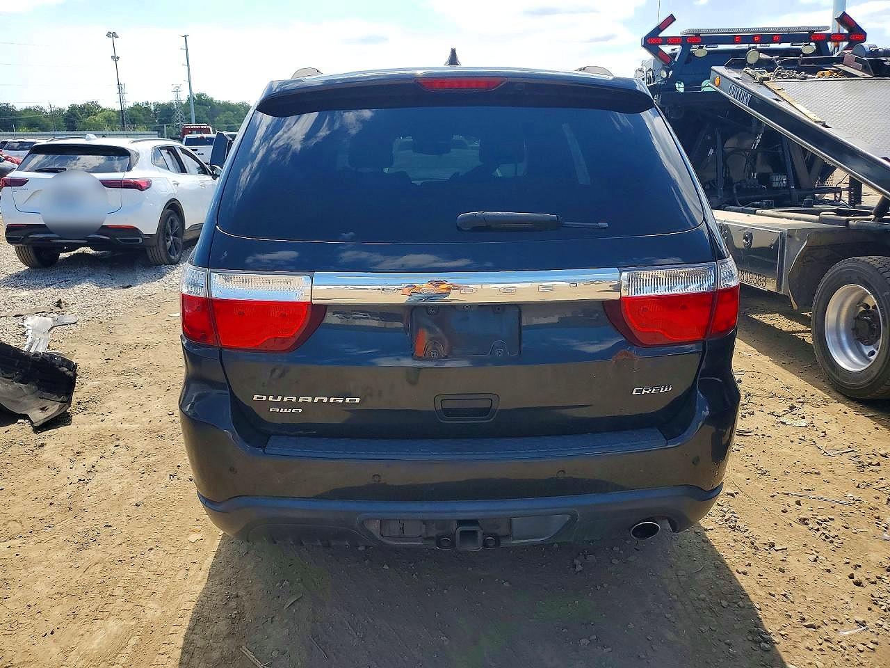 2011 Dodge Durango Crew Charcoal vin: 1D4RE4GG8BC628430