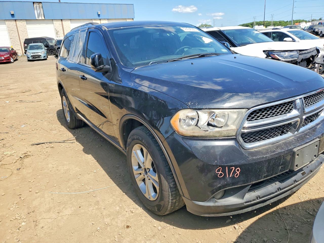 2011 Dodge Durango Crew Charcoal vin: 1D4RE4GG8BC628430
