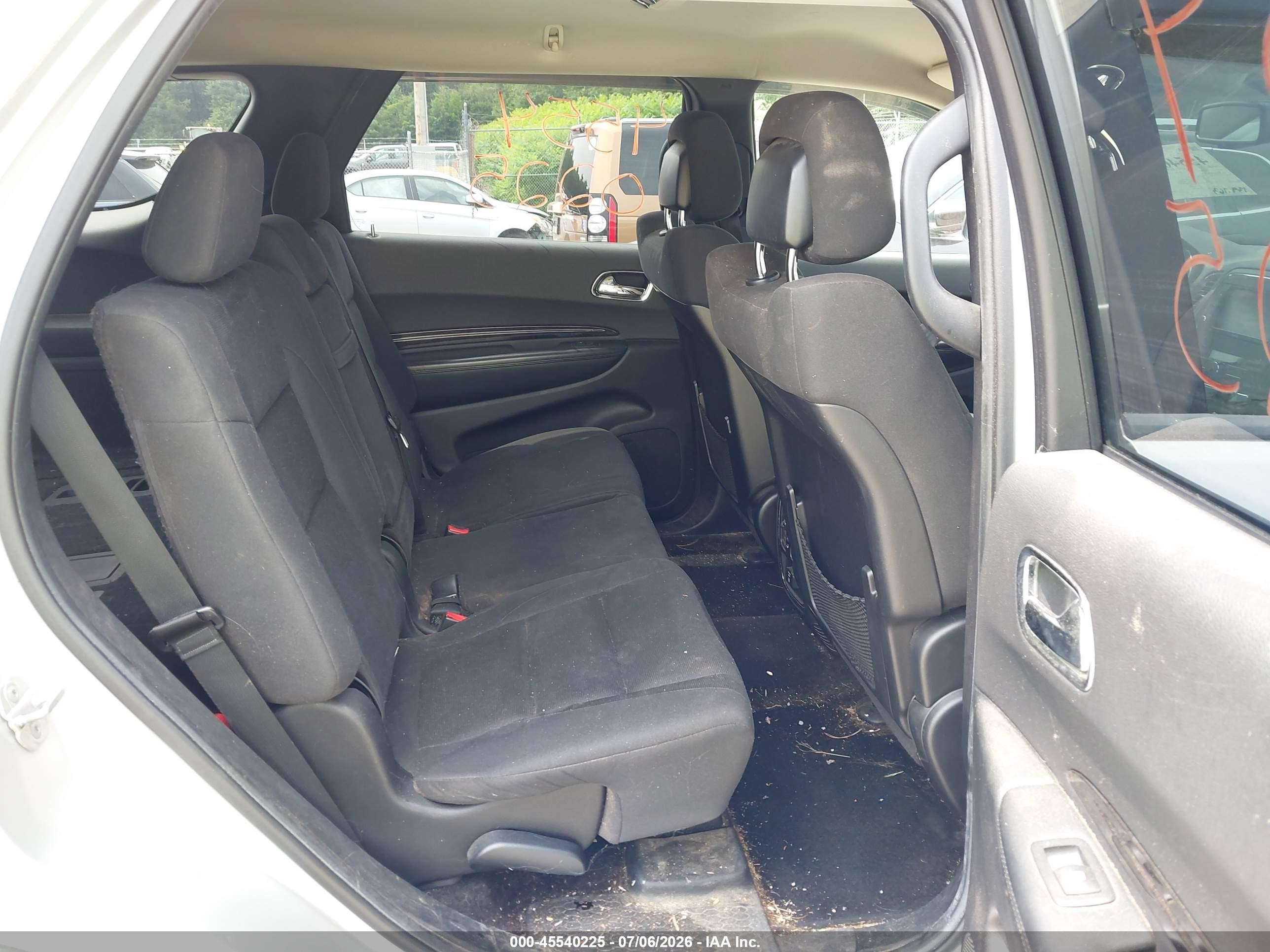 2011 Dodge Durango Crew Серебряный vin: 1D4RE4GG8BC660567