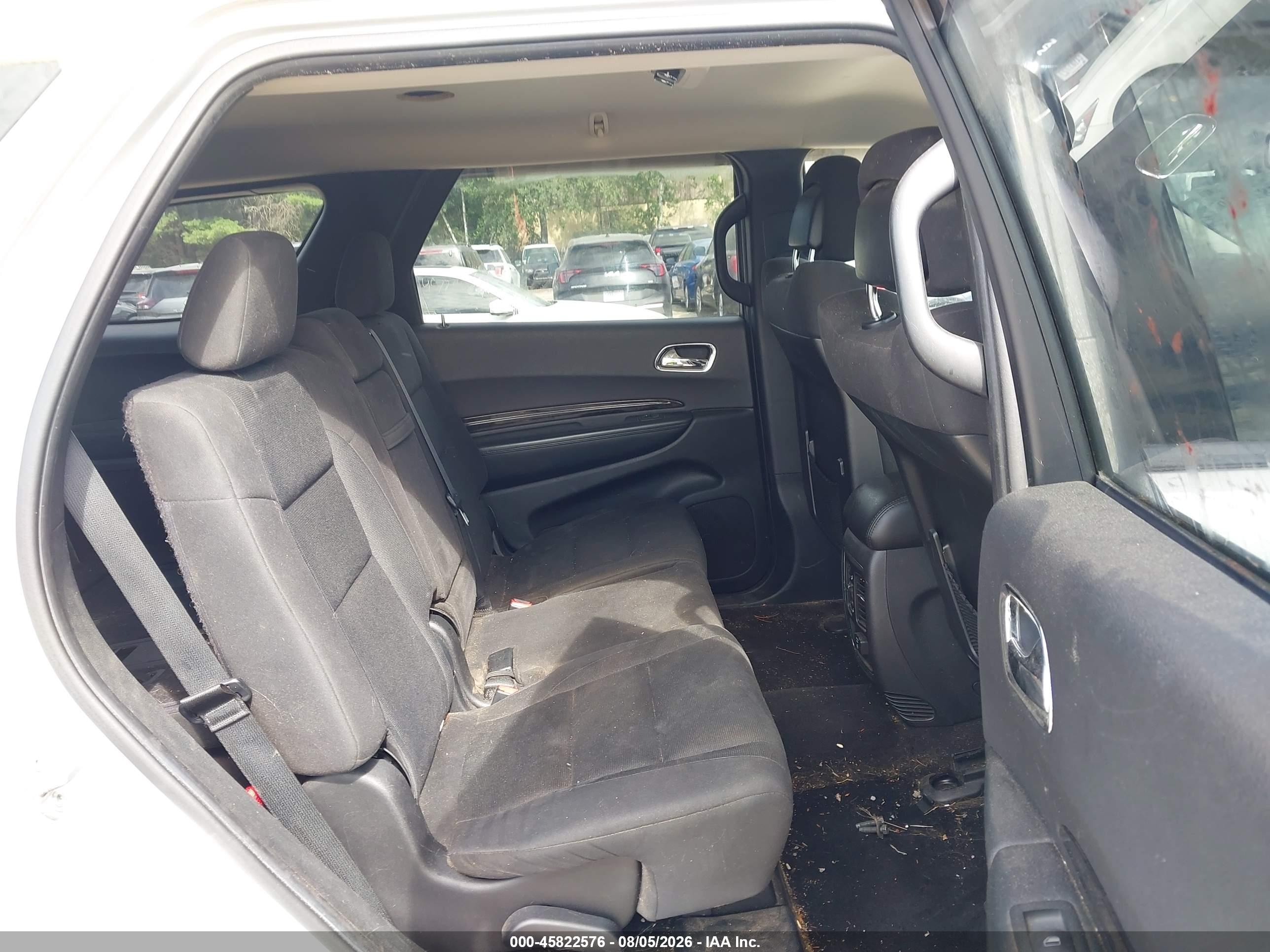 2011 Dodge Durango Crew Silver vin: 1D4RE4GG8BC660567