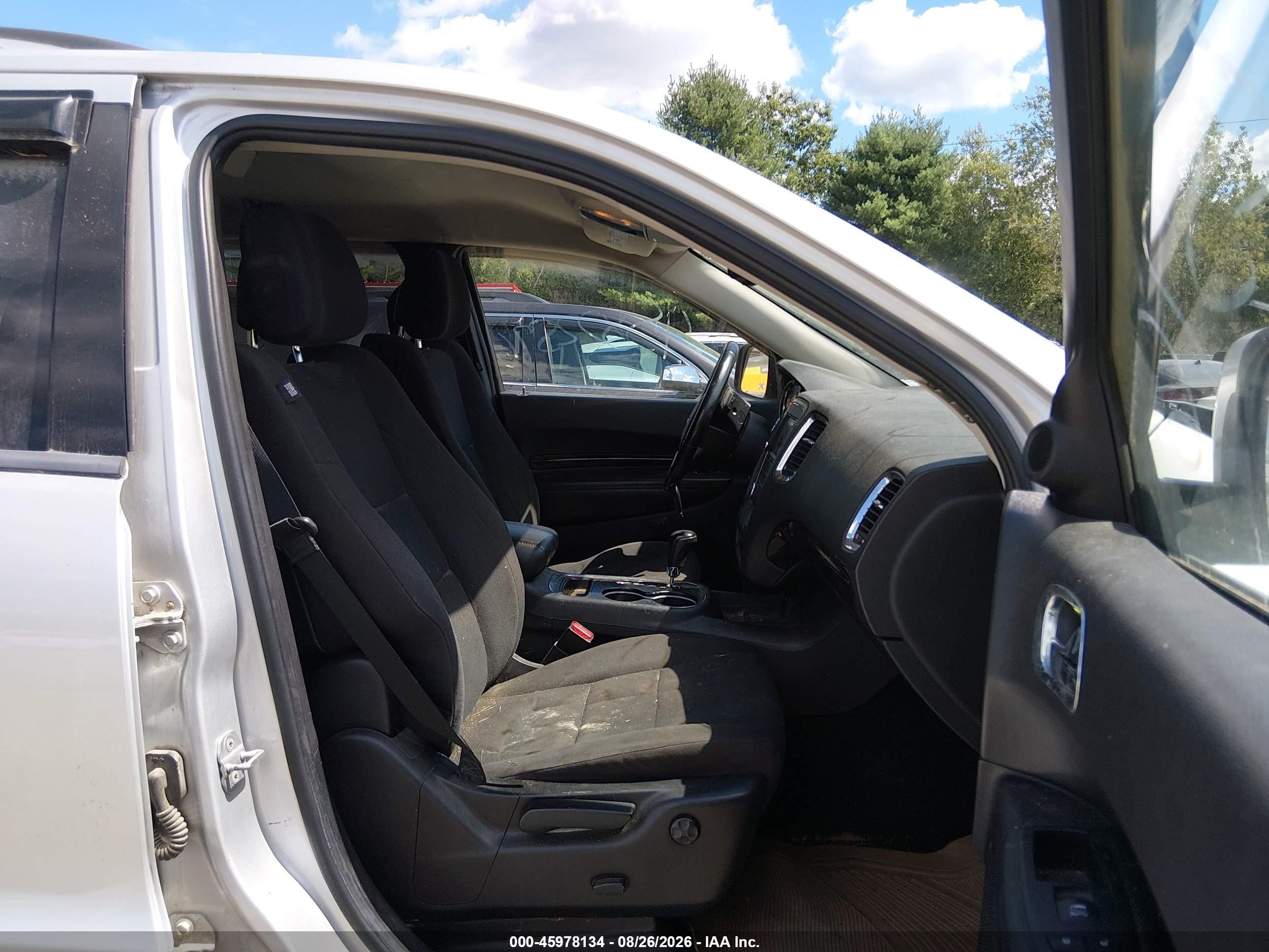 2011 Dodge Durango Crew Серебряный vin: 1D4RE4GG8BC660567