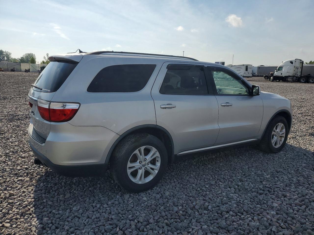 2011 Dodge Durango Crew Silver vin: 1D4RE4GG8BC677255