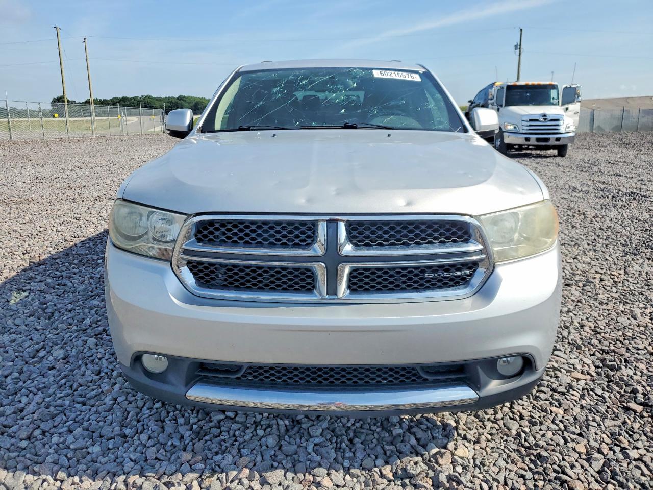 2011 Dodge Durango Crew Silver vin: 1D4RE4GG8BC677255