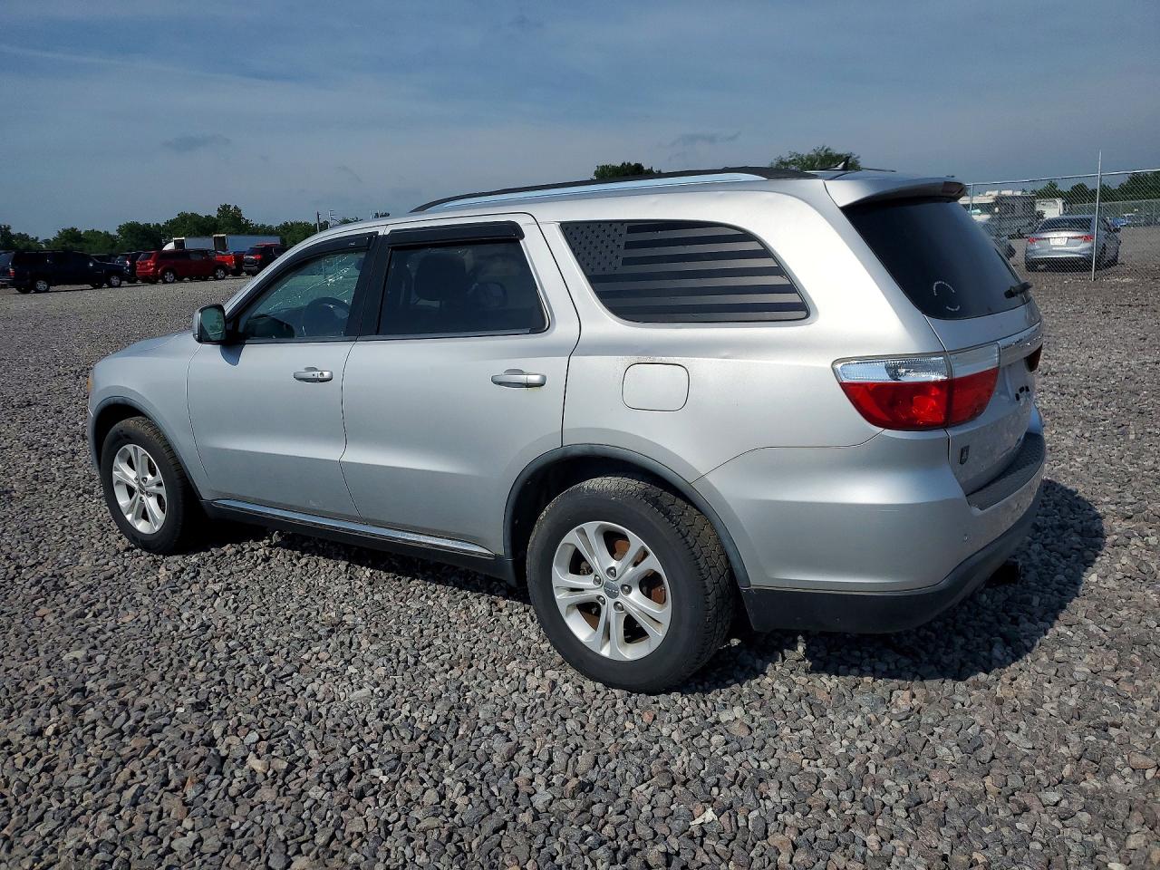 2011 Dodge Durango Crew Silver vin: 1D4RE4GG8BC677255