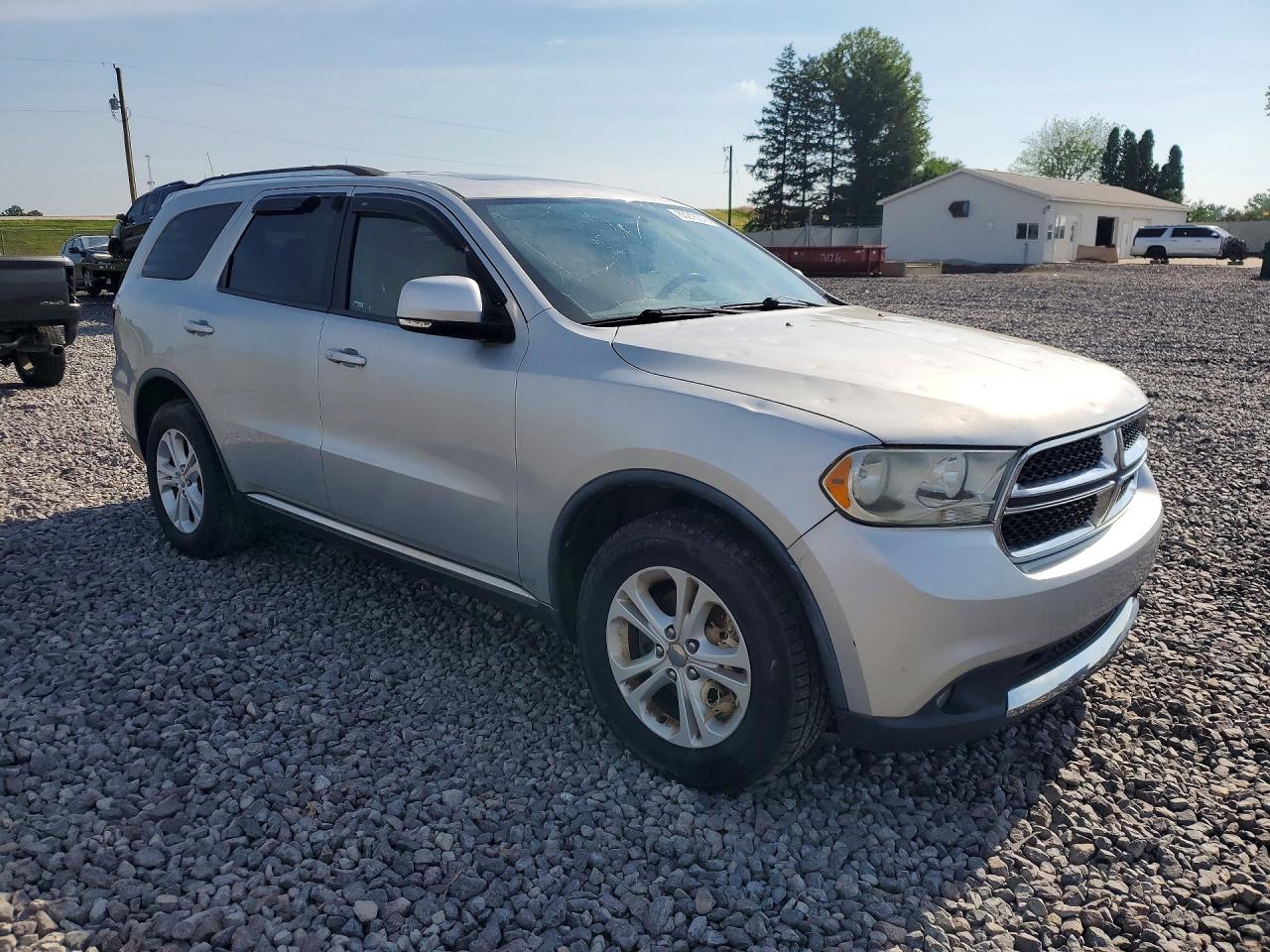 2011 Dodge Durango Crew Silver vin: 1D4RE4GG8BC677255
